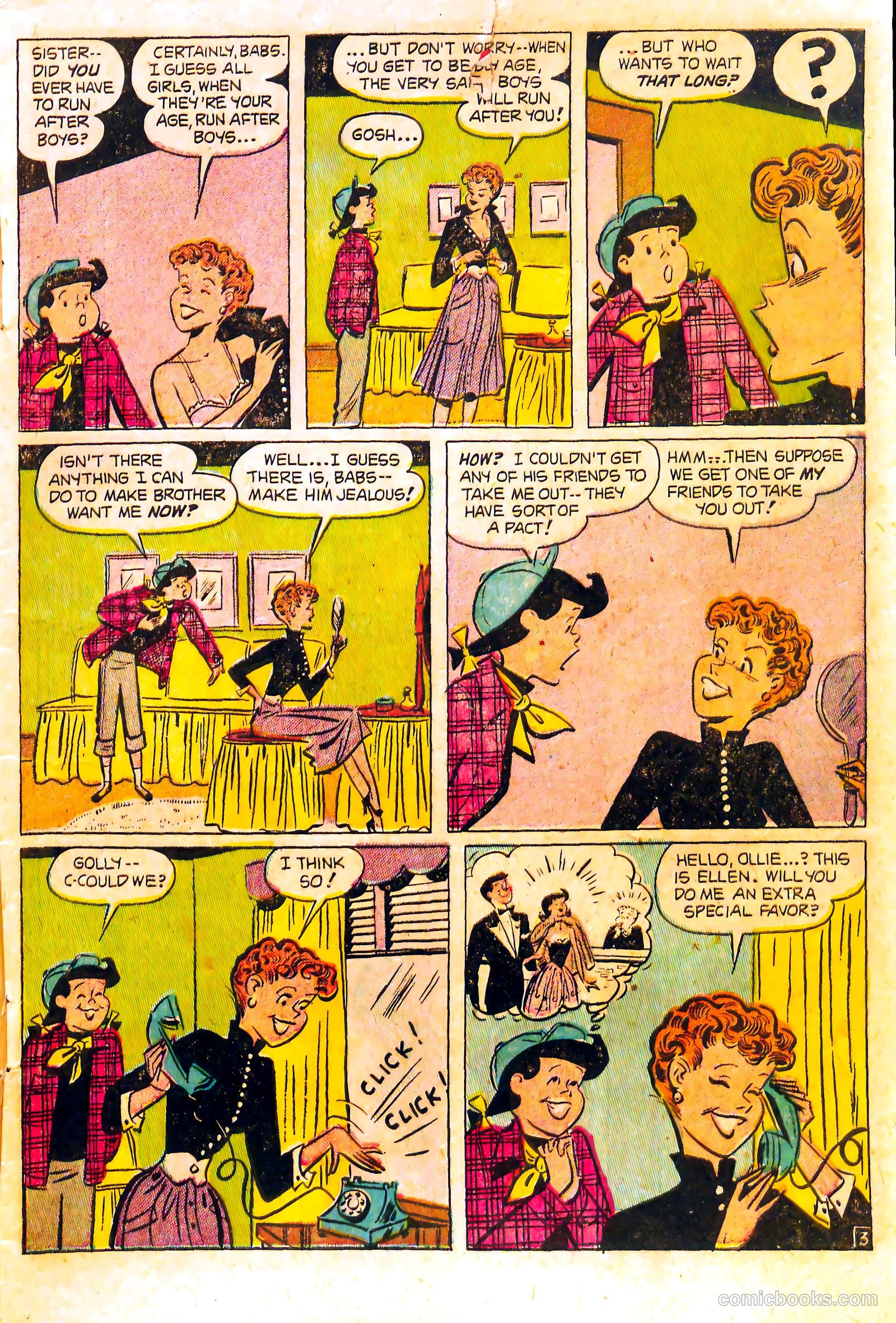 Oh, Brother! #3 (1953) — page 5 of 36