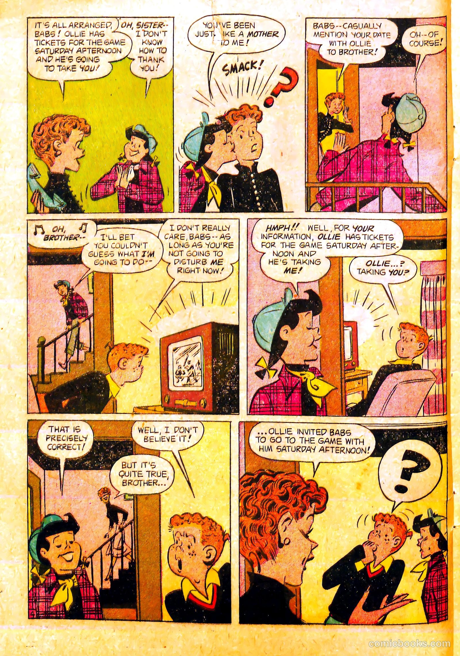 Oh, Brother! #3 (1953) — page 6 of 36
