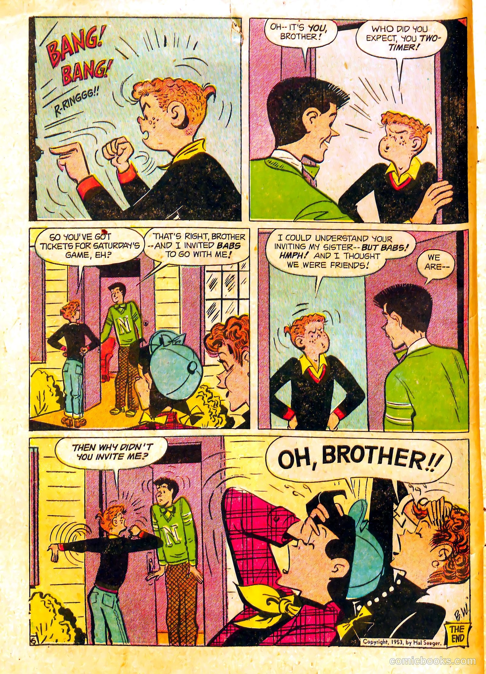 Oh, Brother! #3 (1953) — page 8 of 36