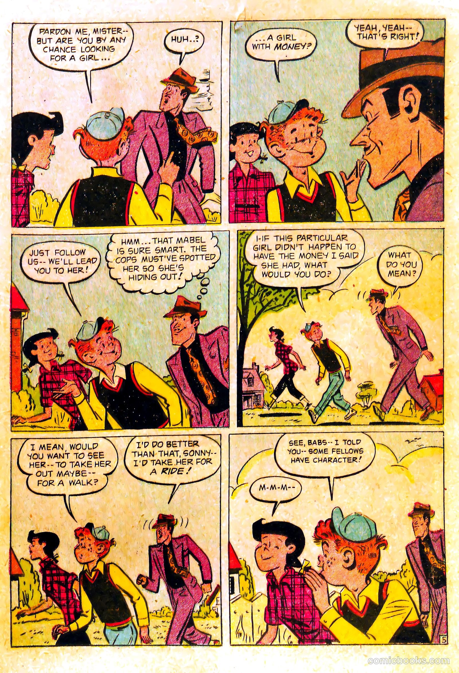 Oh, Brother! #3 (1953) — page 17 of 36