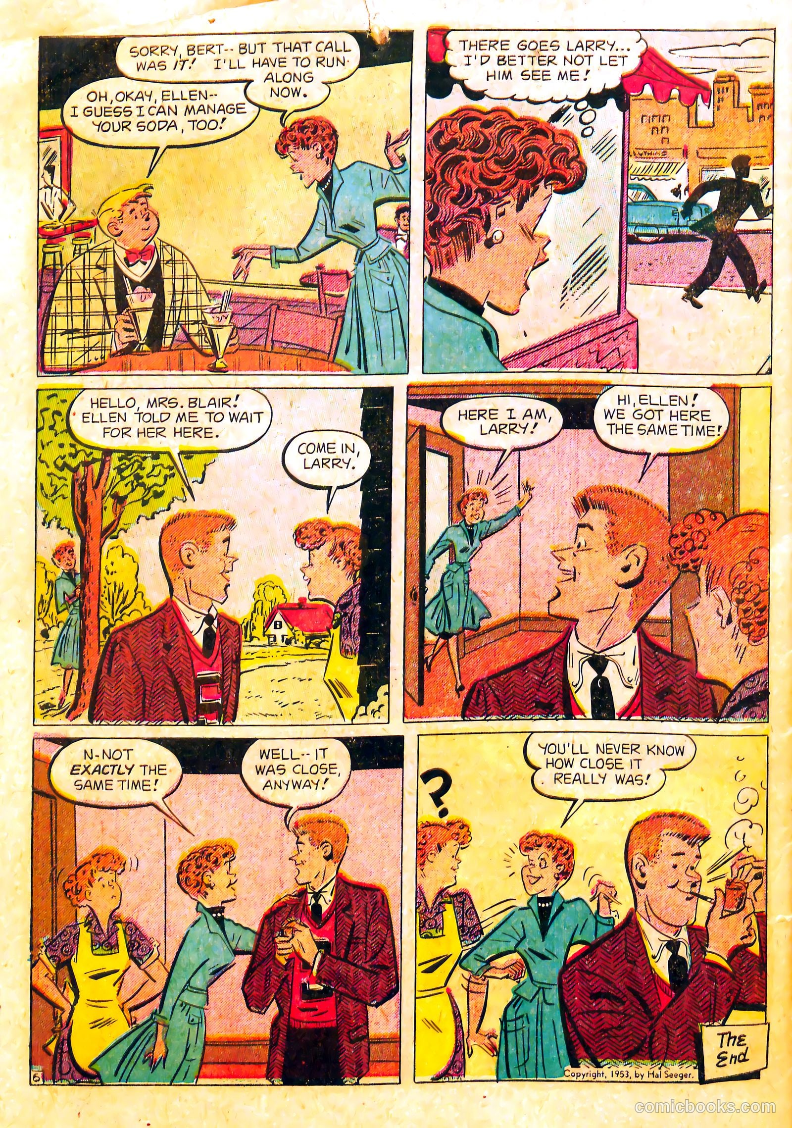 Oh, Brother! #3 (1953) — page 34 of 36