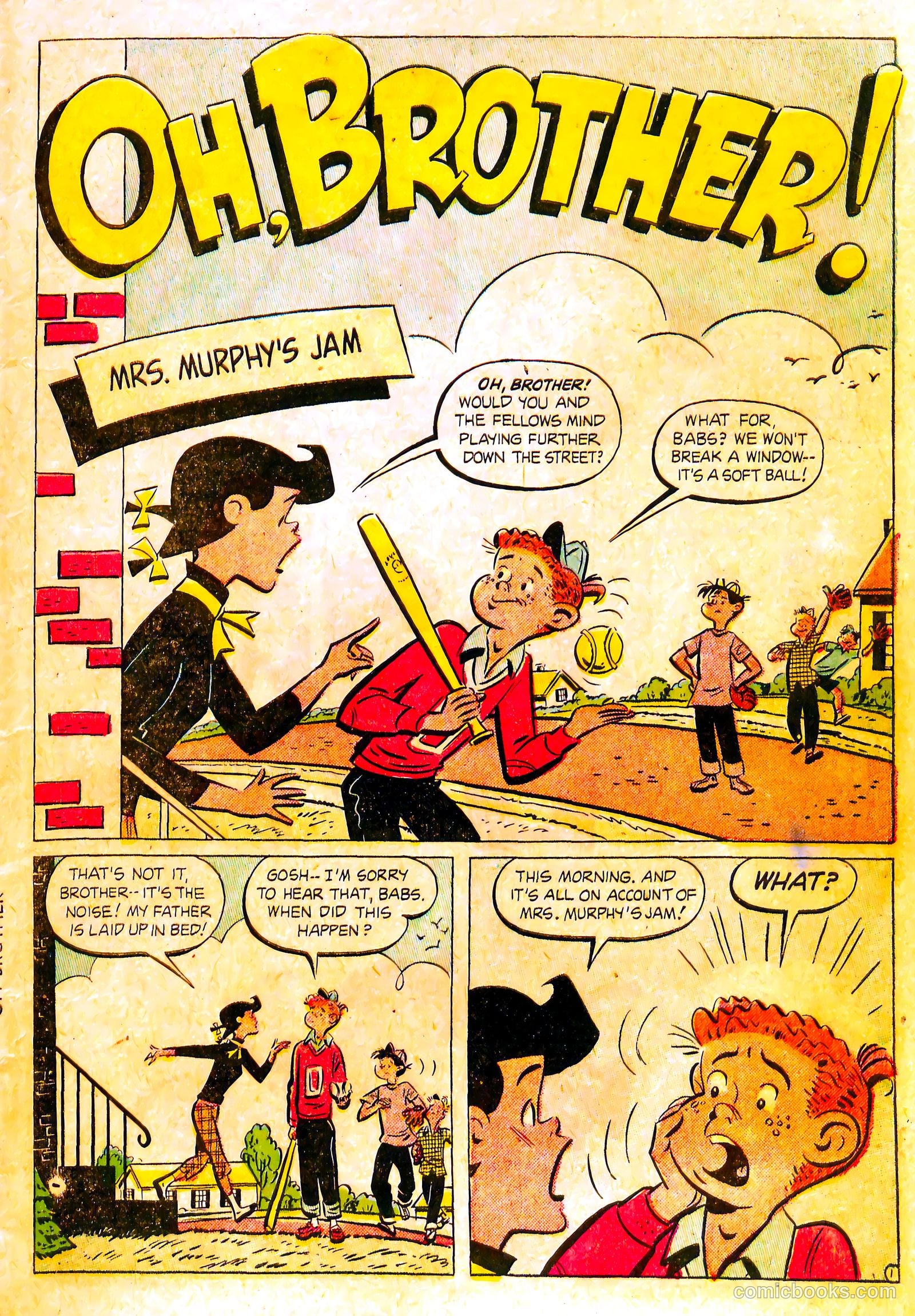 Oh, Brother! #4 (1953) — page 3 of 36