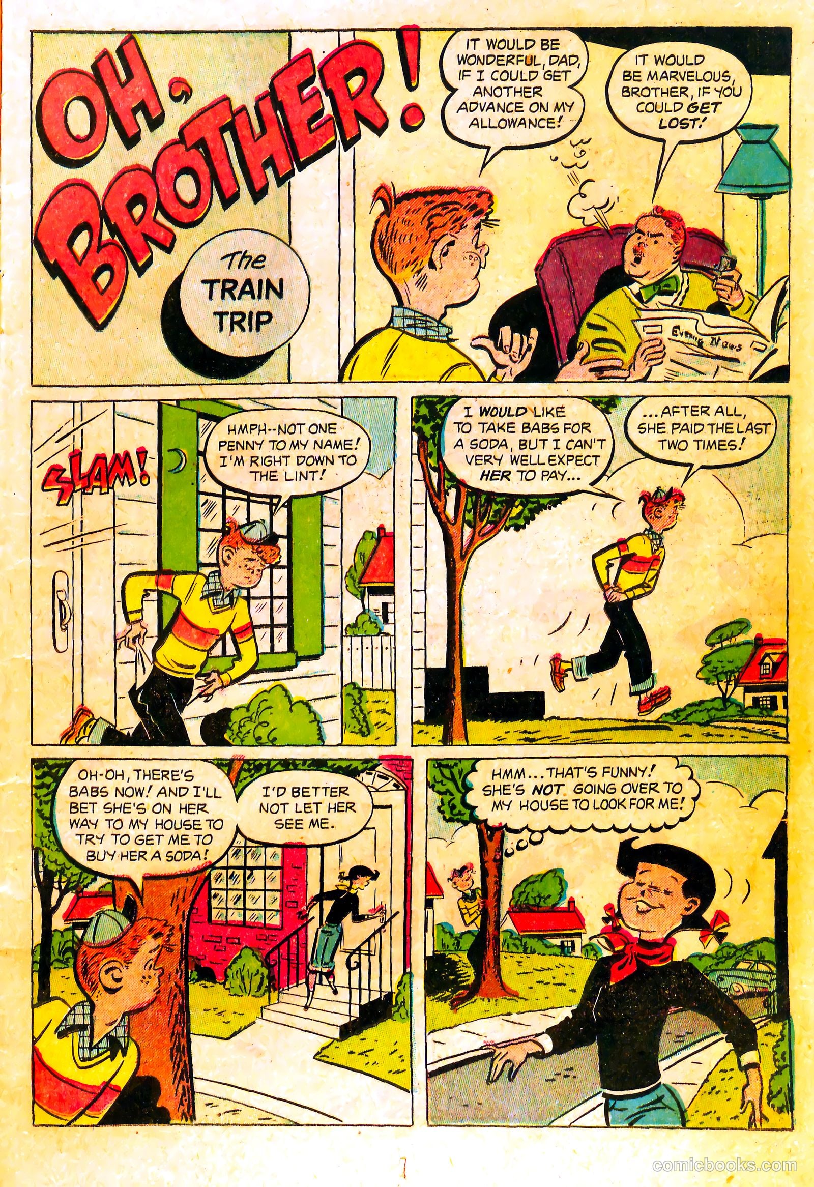 Oh, Brother! #4 (1953) — page 13 of 36