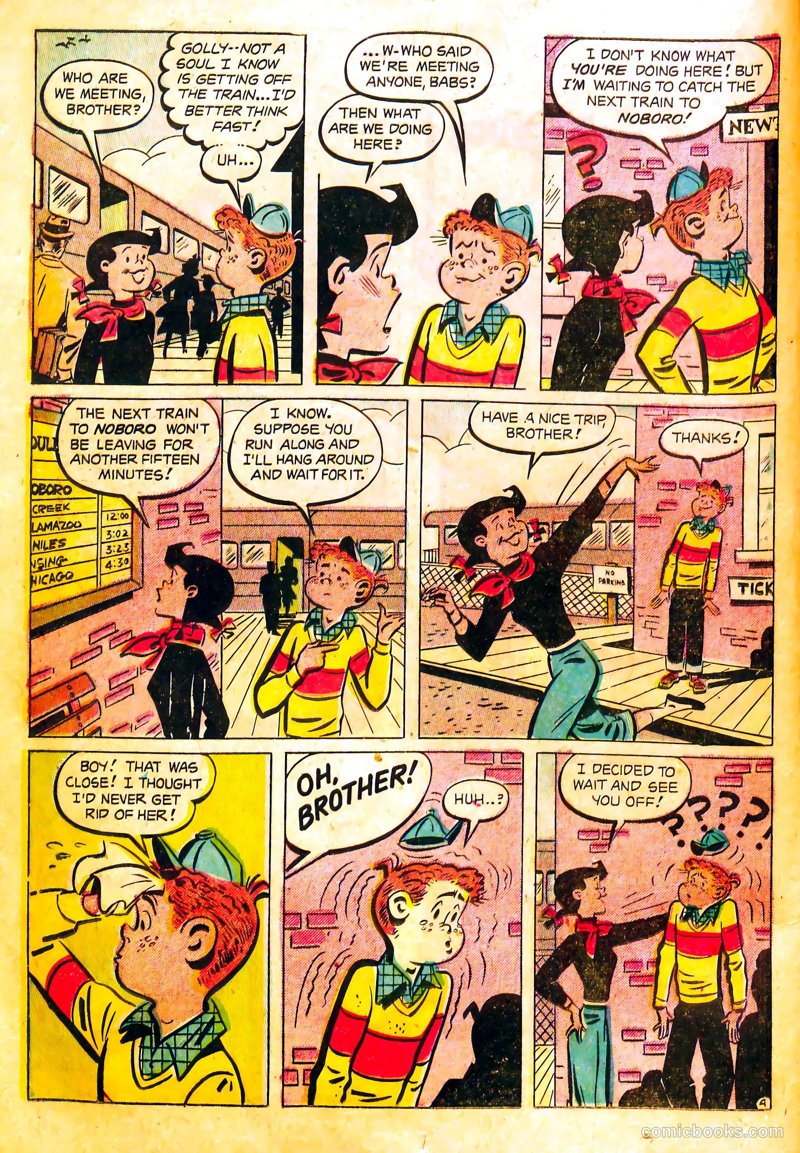Oh, Brother! #4 (1953) — page 16 of 36