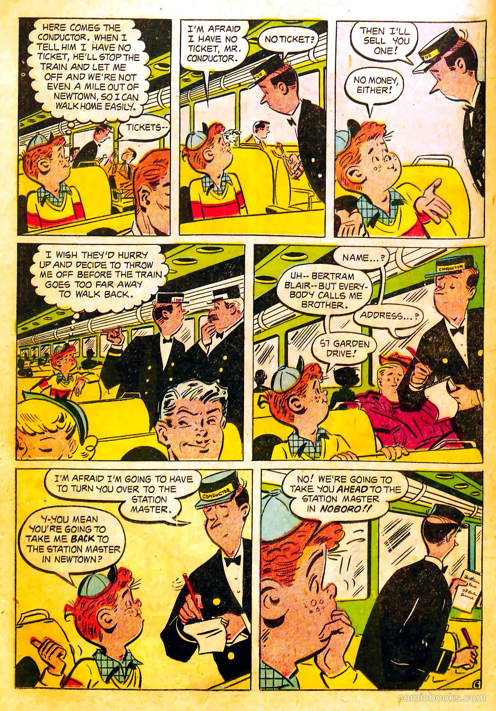 Oh, Brother! #4 (1953) — page 18 of 36