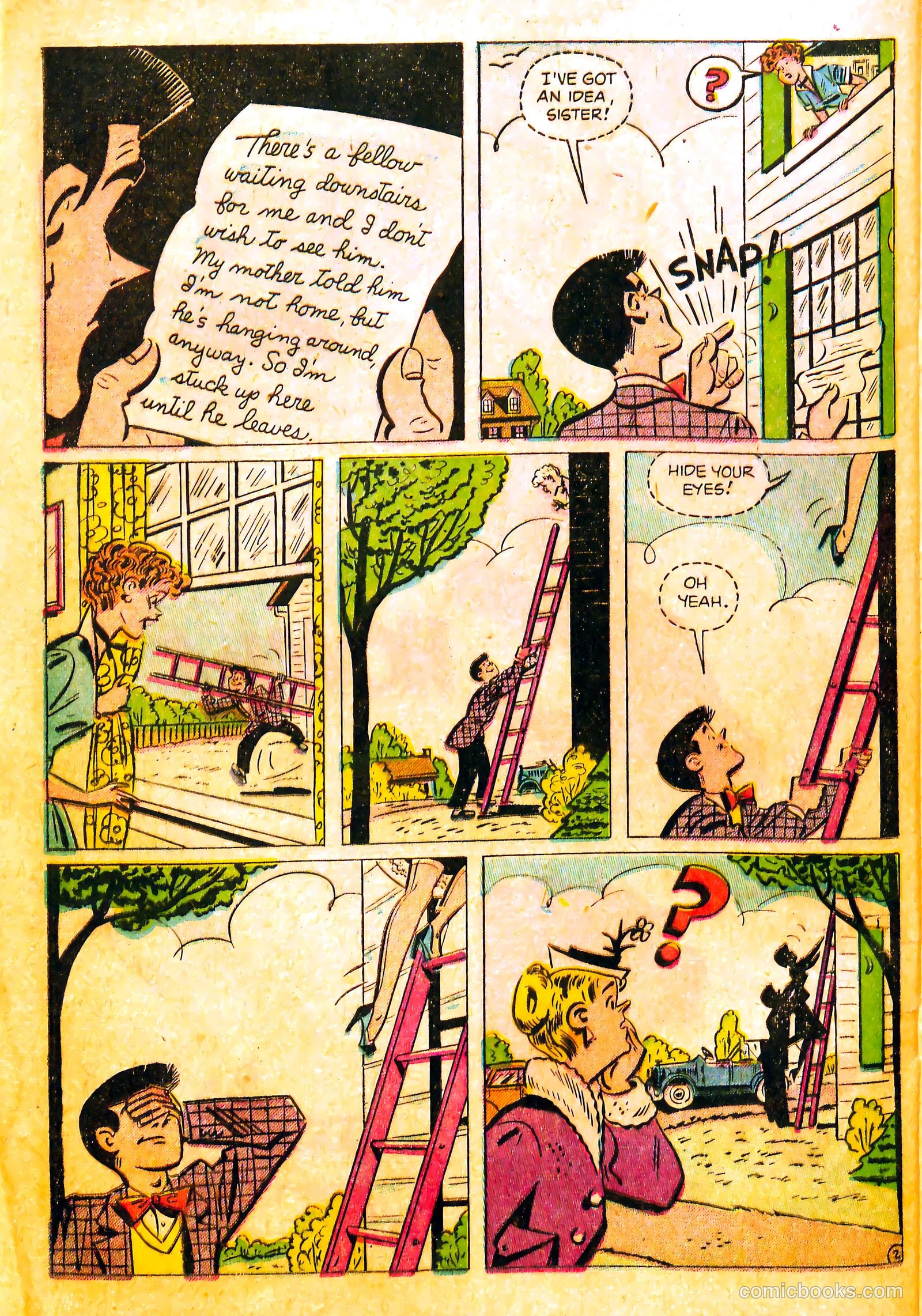 Oh, Brother! #4 (1953) — page 22 of 36