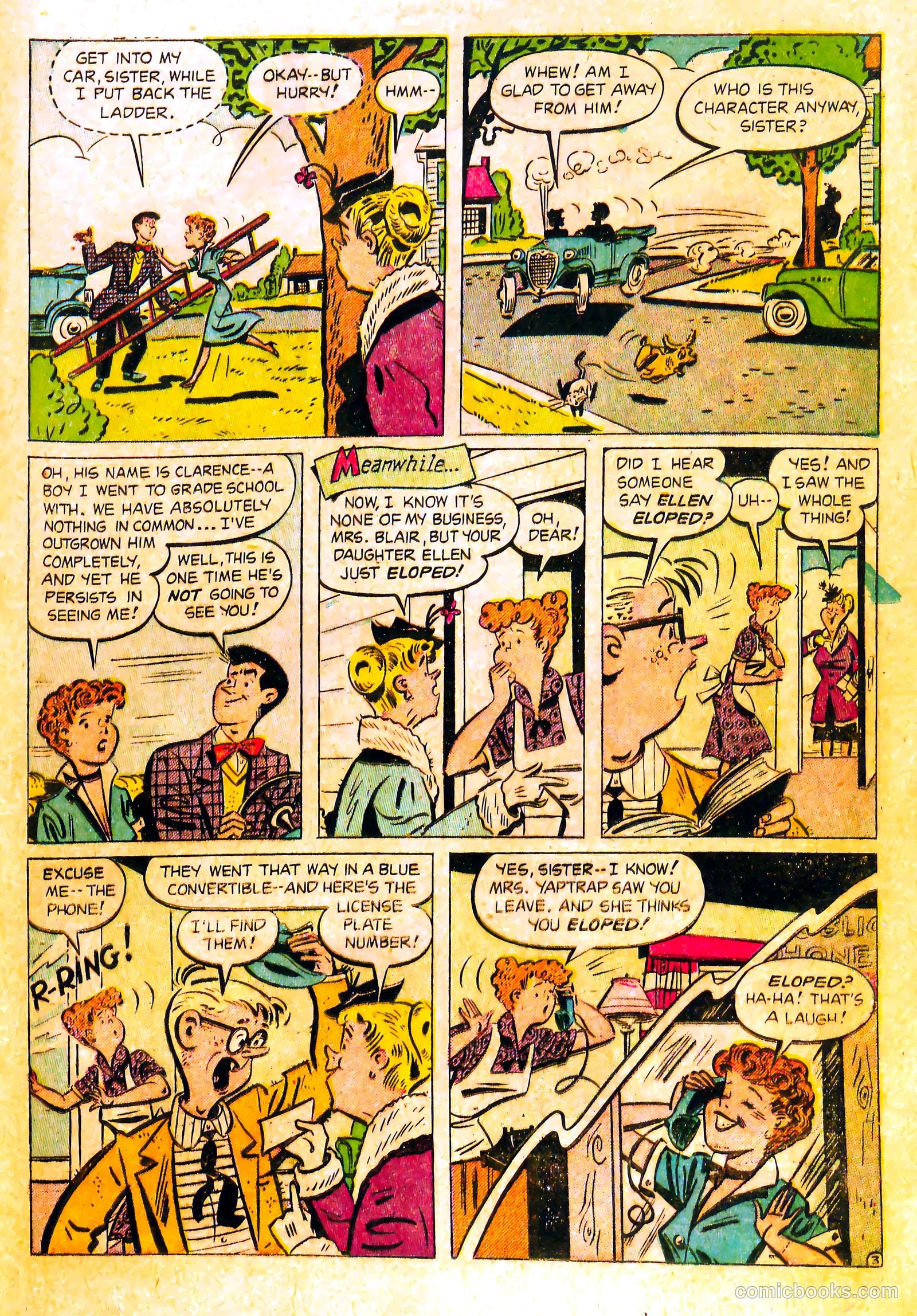 Oh, Brother! #4 (1953) — page 23 of 36