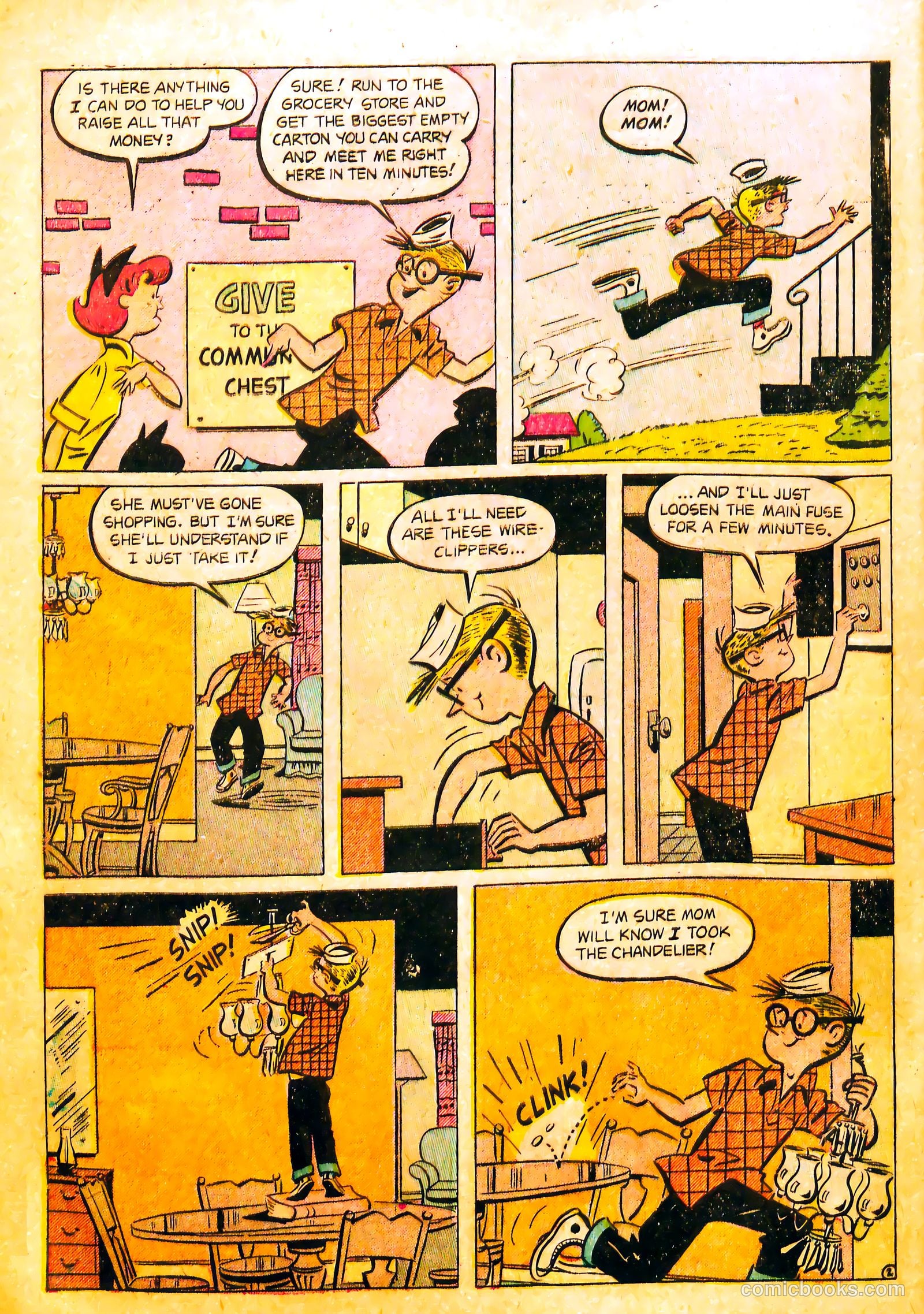 Oh, Brother! #4 (1953) — page 30 of 36