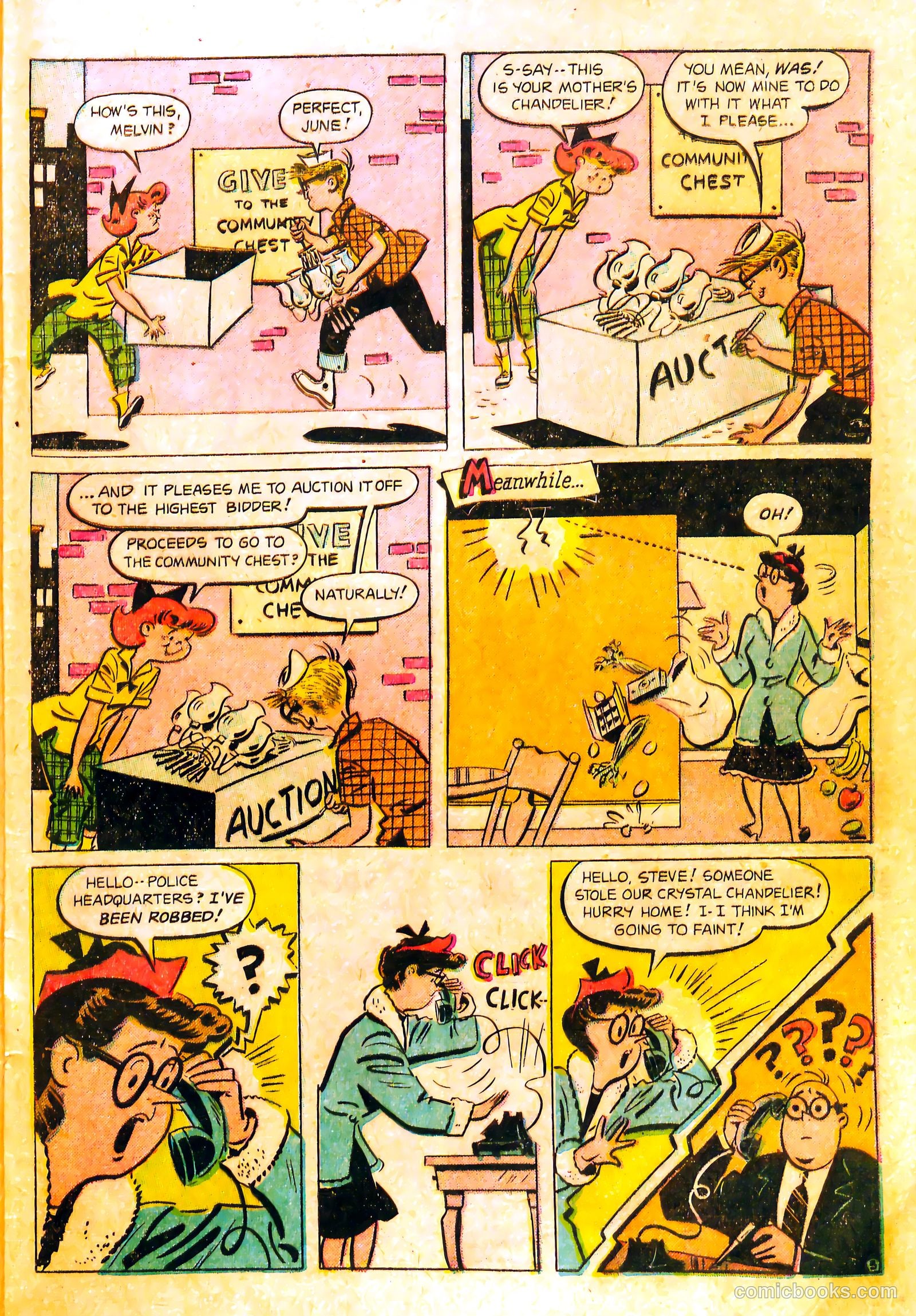 Oh, Brother! #4 (1953) — page 31 of 36