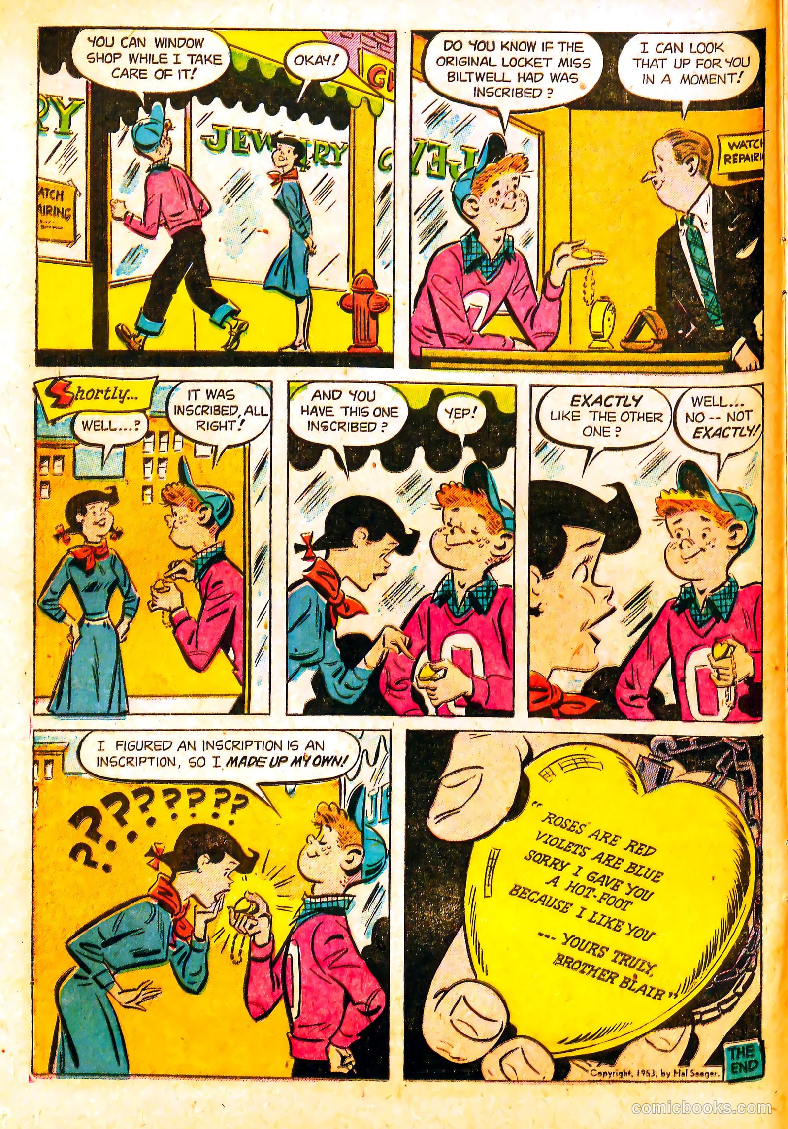 Oh, Brother! #5 (1953) — page 14 of 36