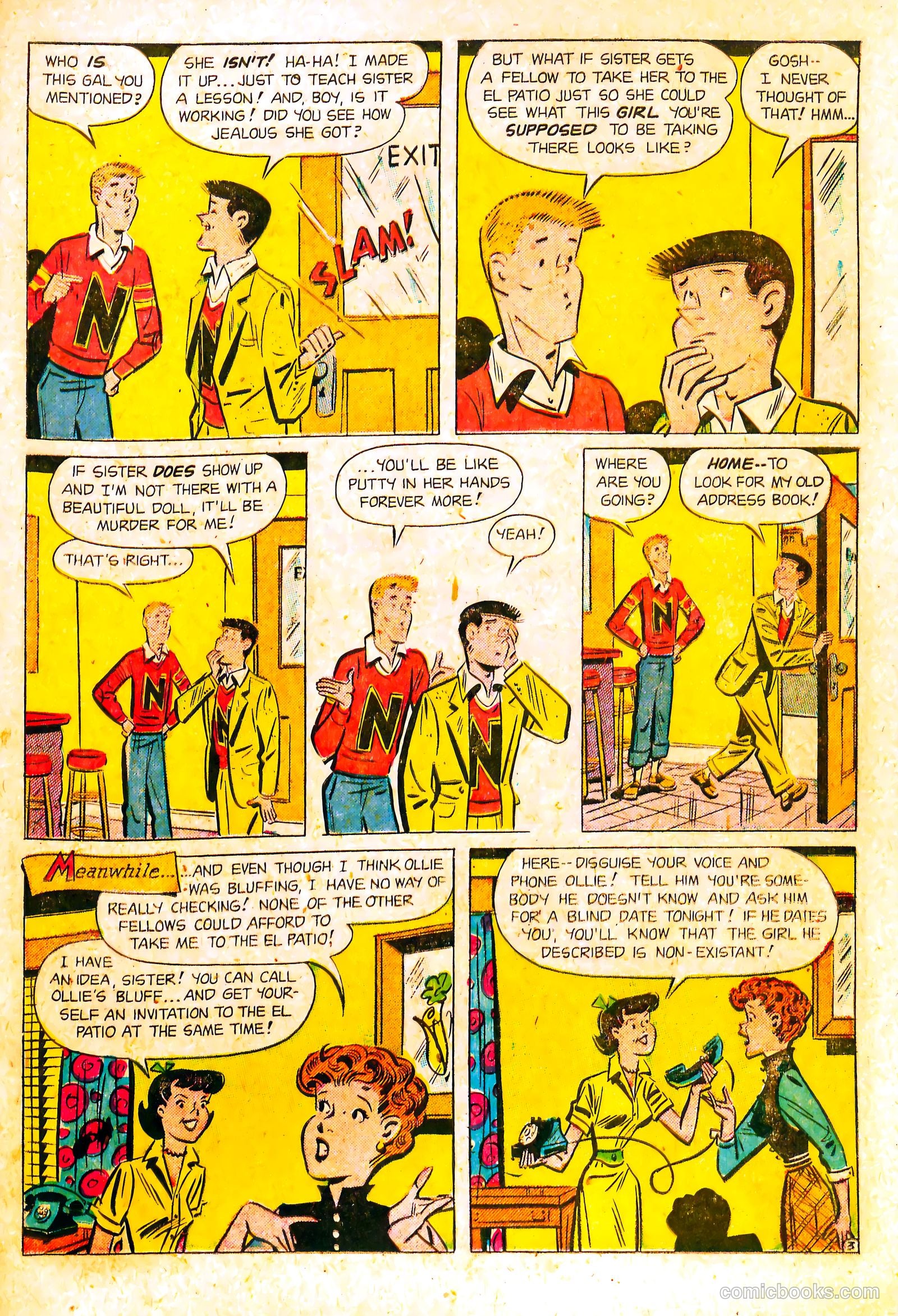 Oh, Brother! #5 (1953) — page 17 of 36
