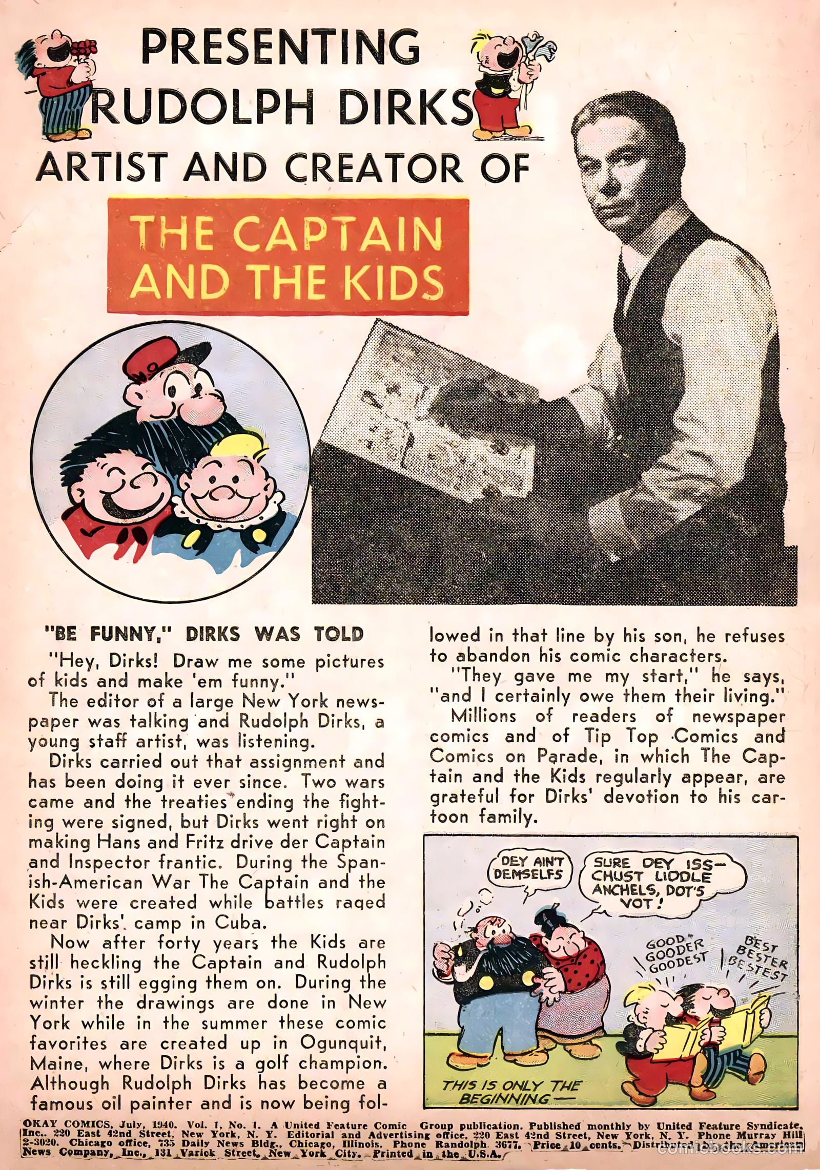 Okay Comics #1 (1940) — page 3 of 68