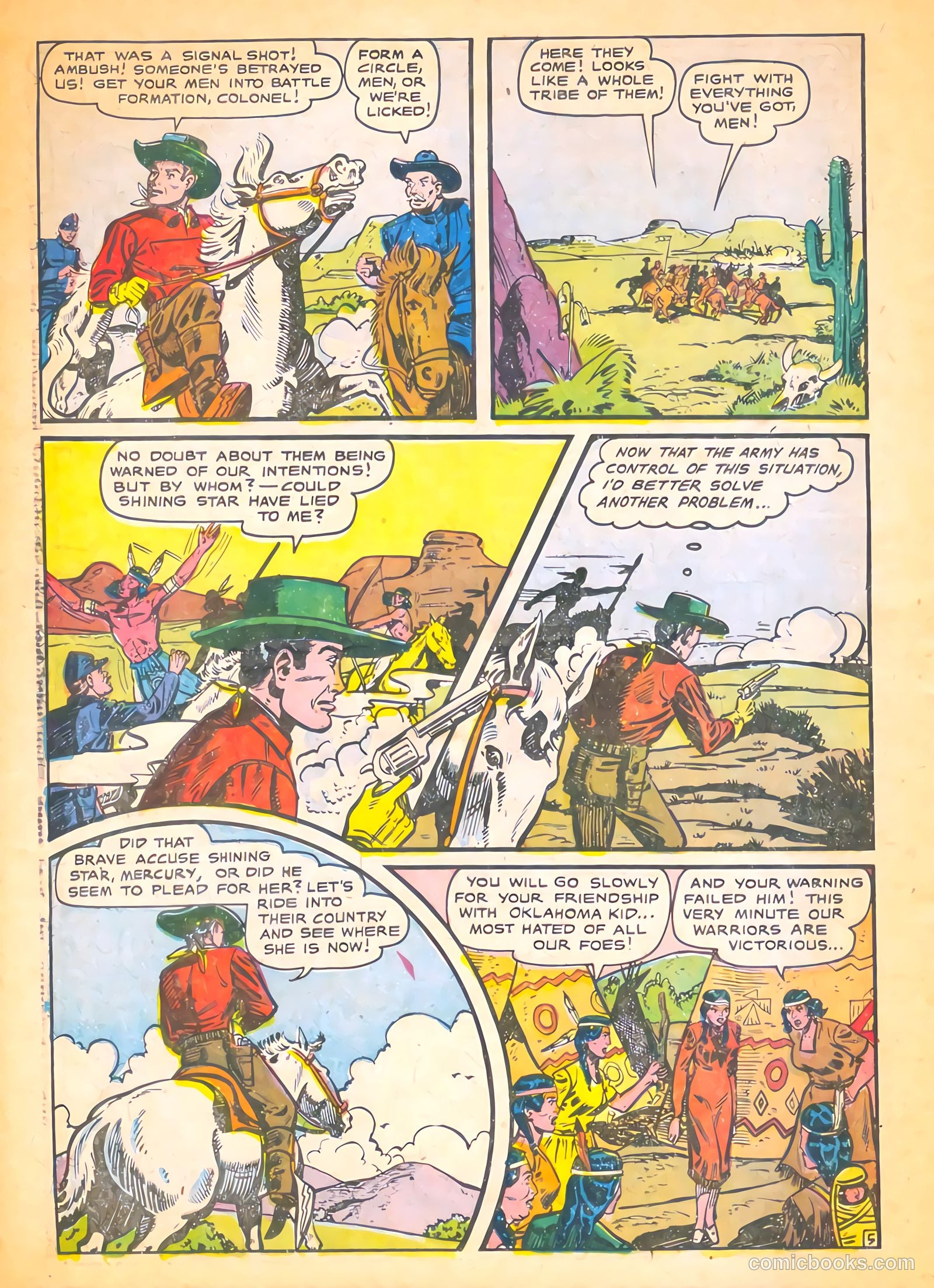 Oklahoma Kid #1 (1957) — page 24 of 36