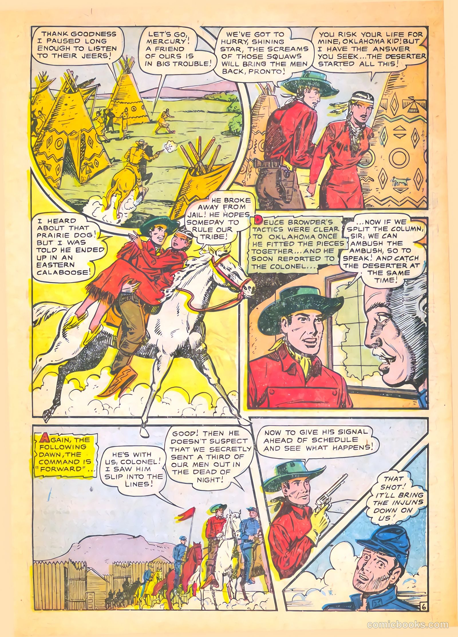 Oklahoma Kid #1 (1957) — page 25 of 36