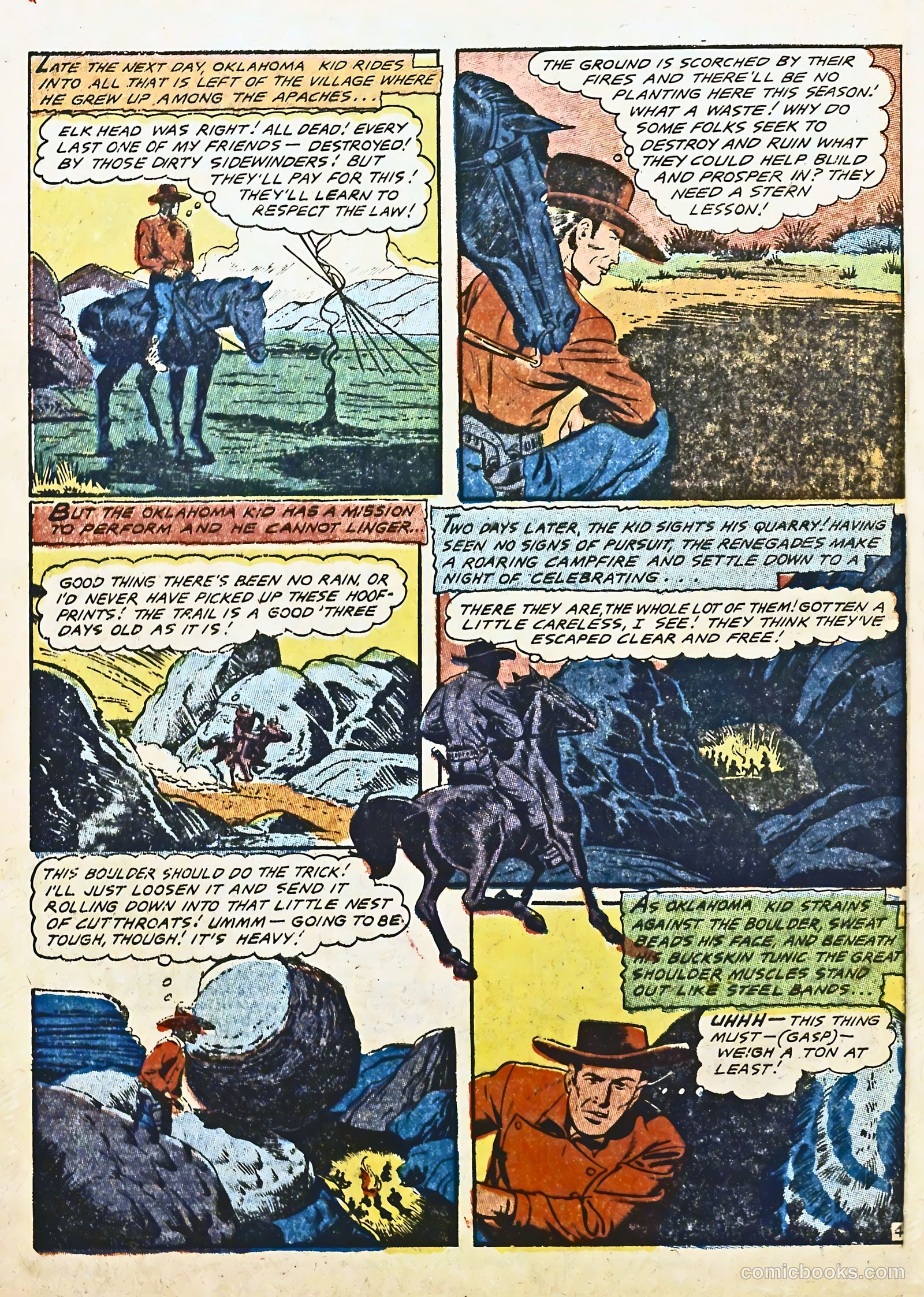 Oklahoma Kid #3 (1957) — page 30 of 36