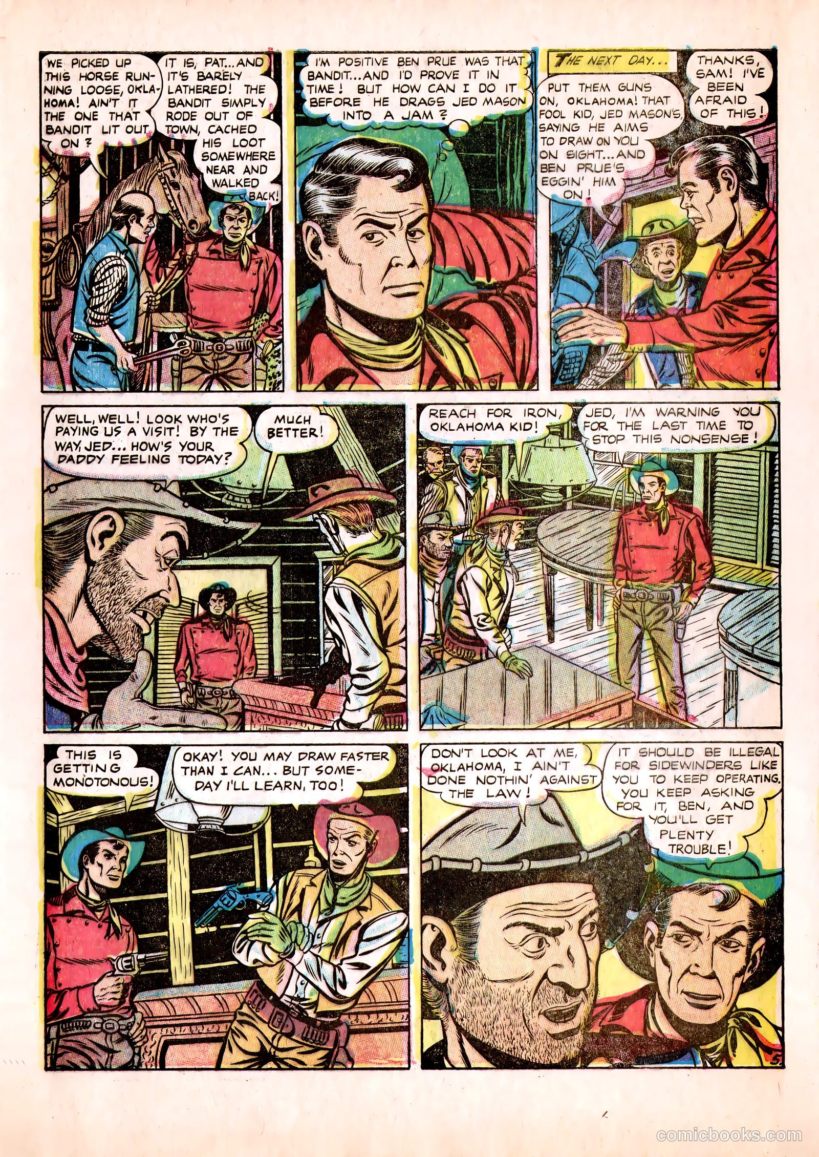 Oklahoma Kid #4 (1958) — page 9 of 36