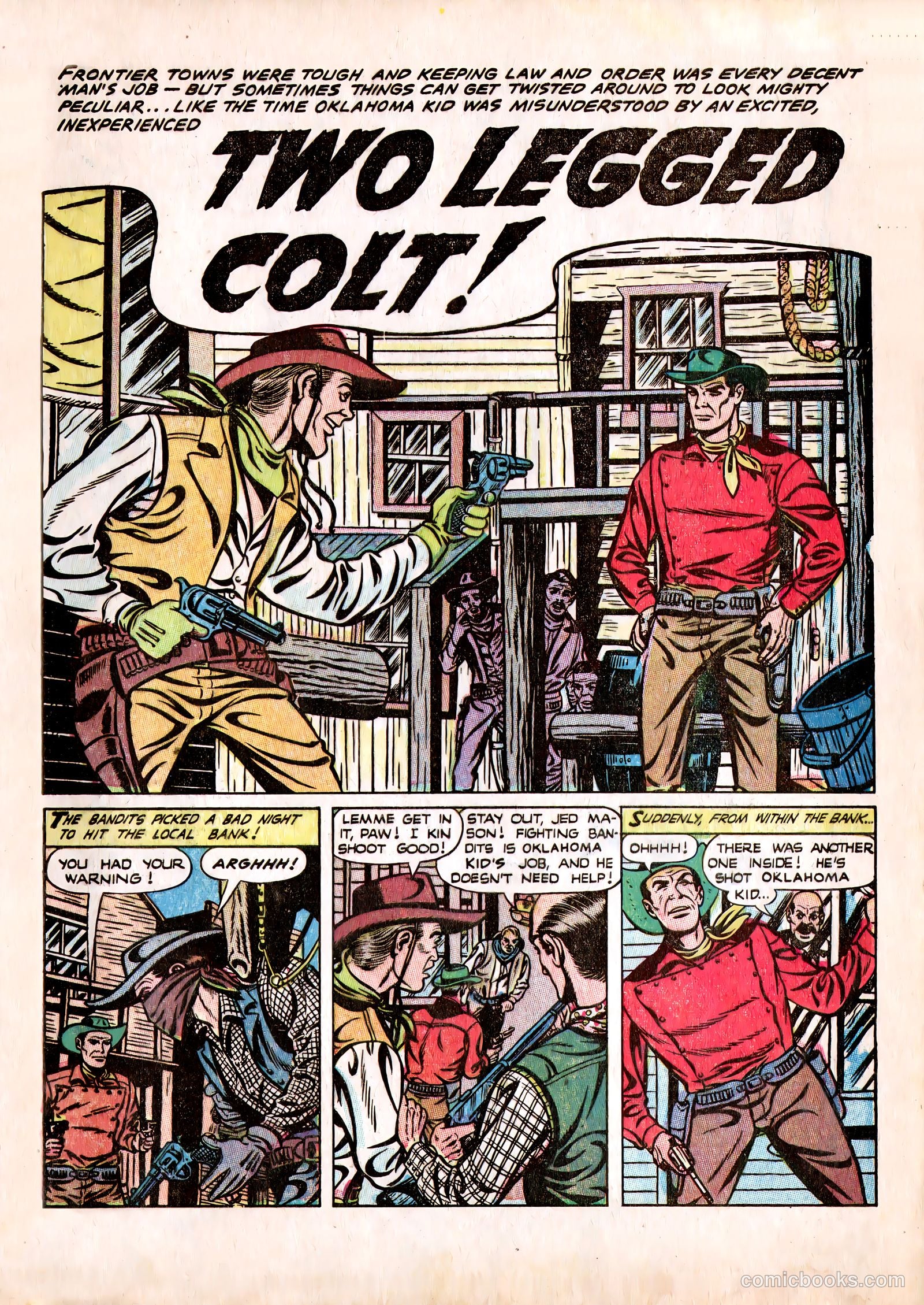 Oklahoma Kid #4 (1958) — page 3 of 36