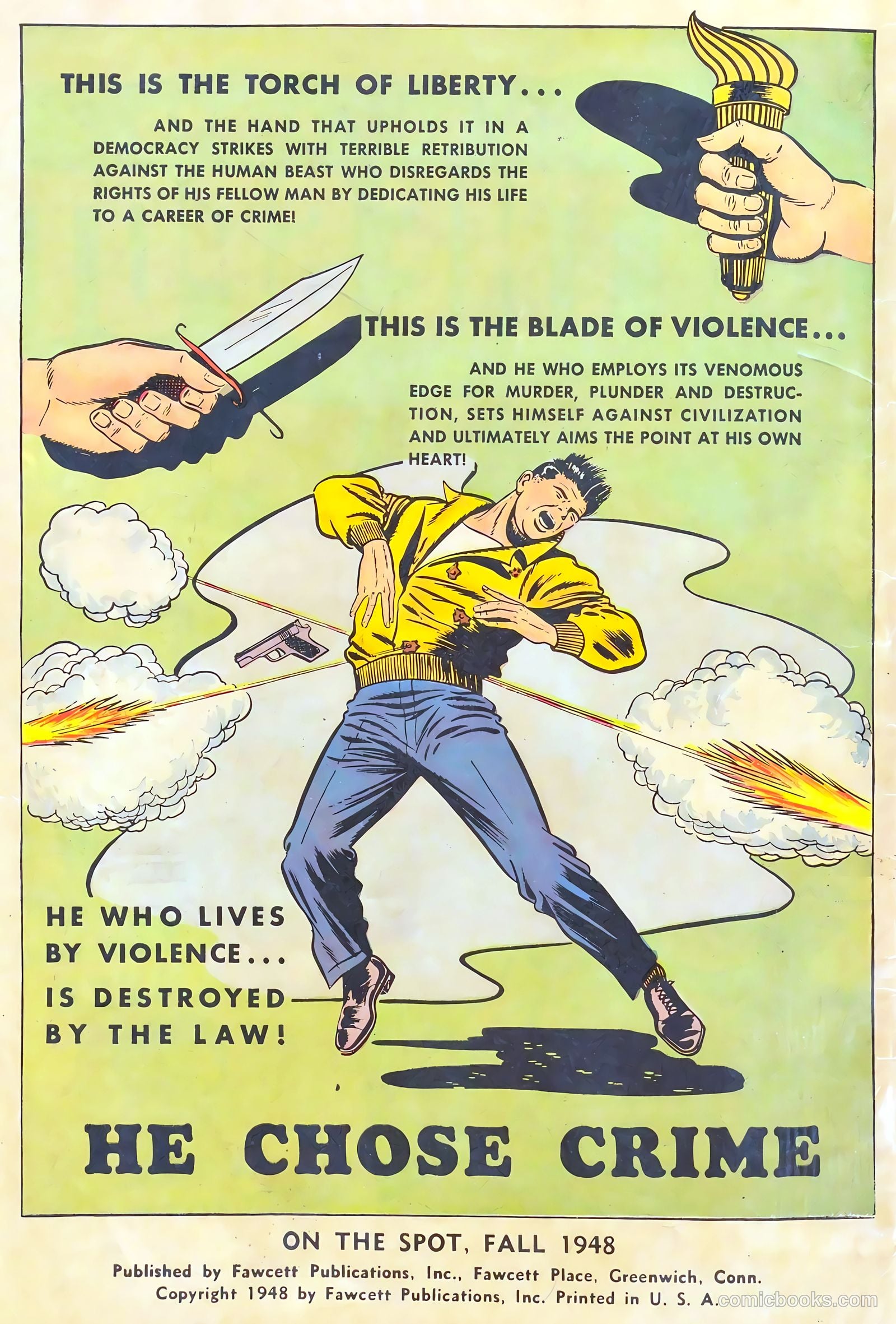 On the Spot #1 (1948) — page 2 of 52
