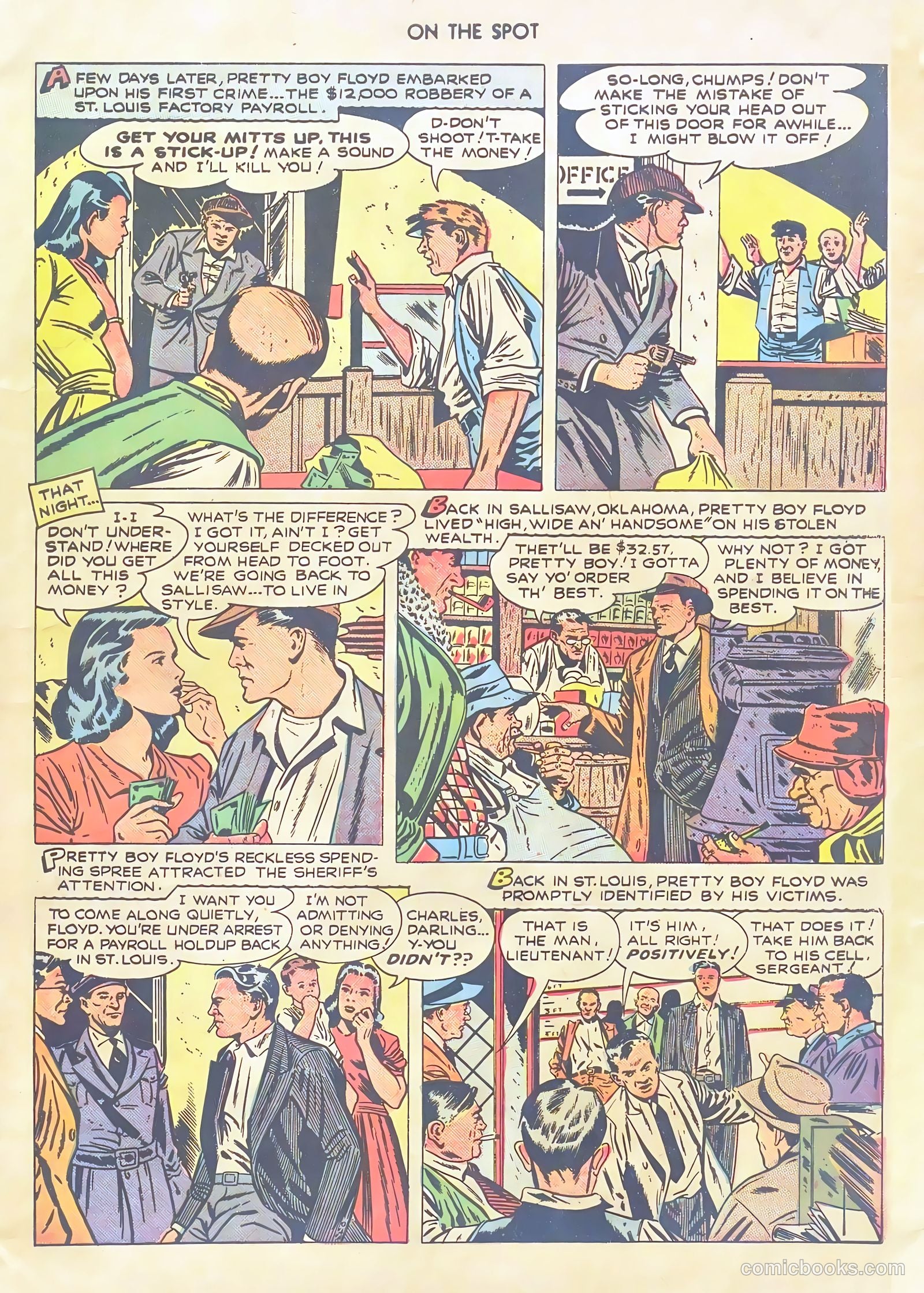 On the Spot #1 (1948) — page 5 of 52