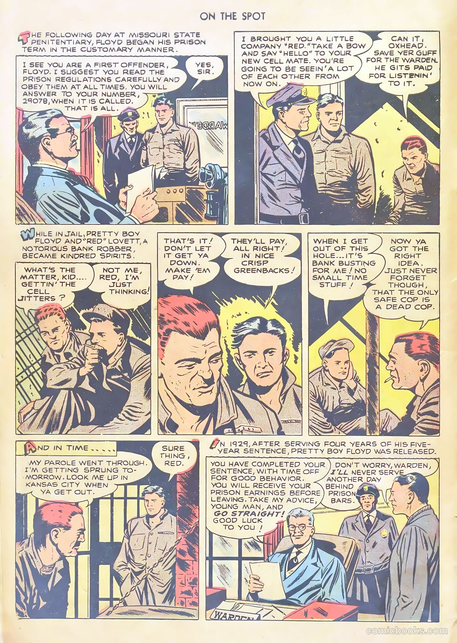 On the Spot #1 (1948) — page 6 of 52