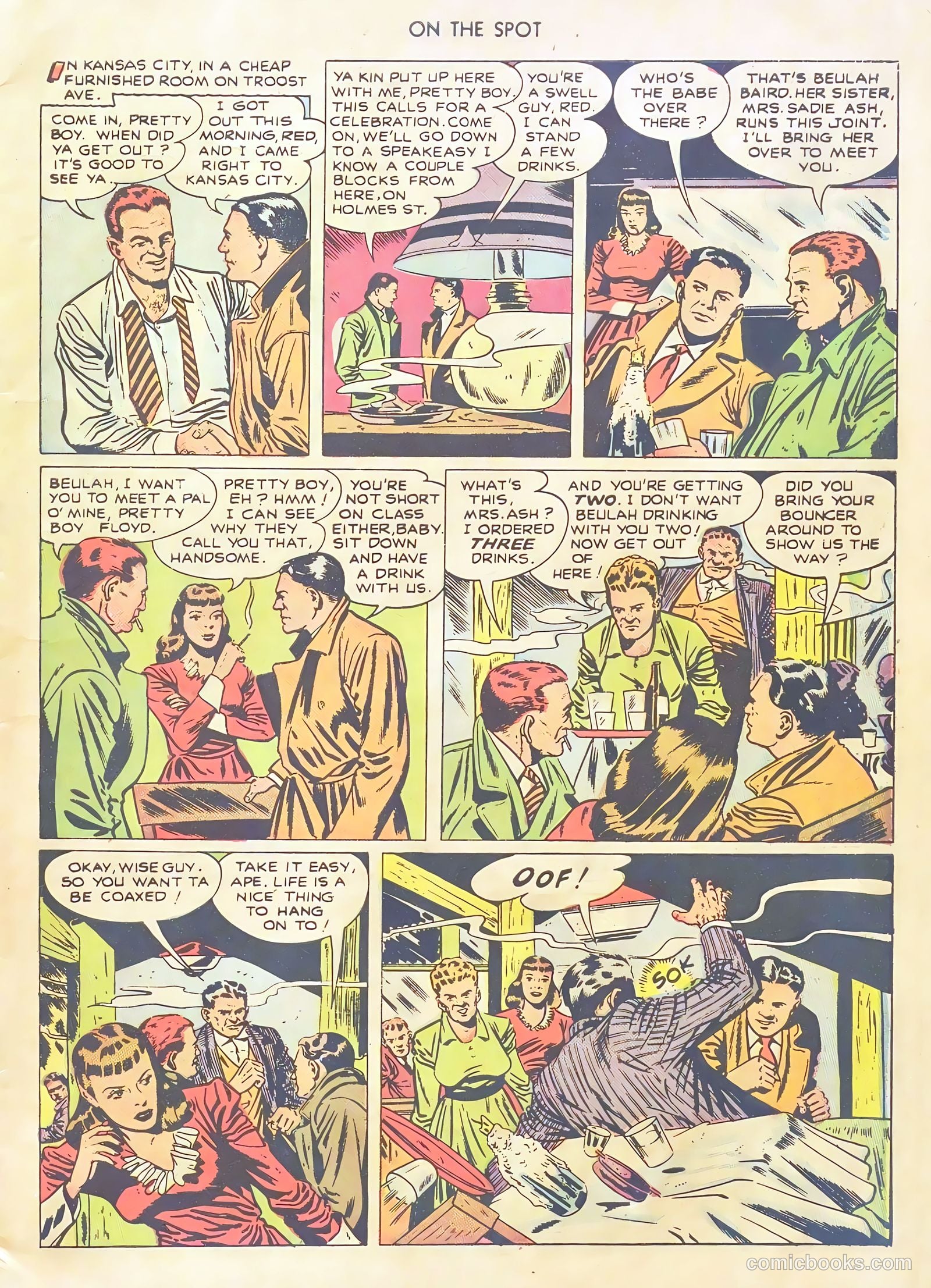 On the Spot #1 (1948) — page 7 of 52