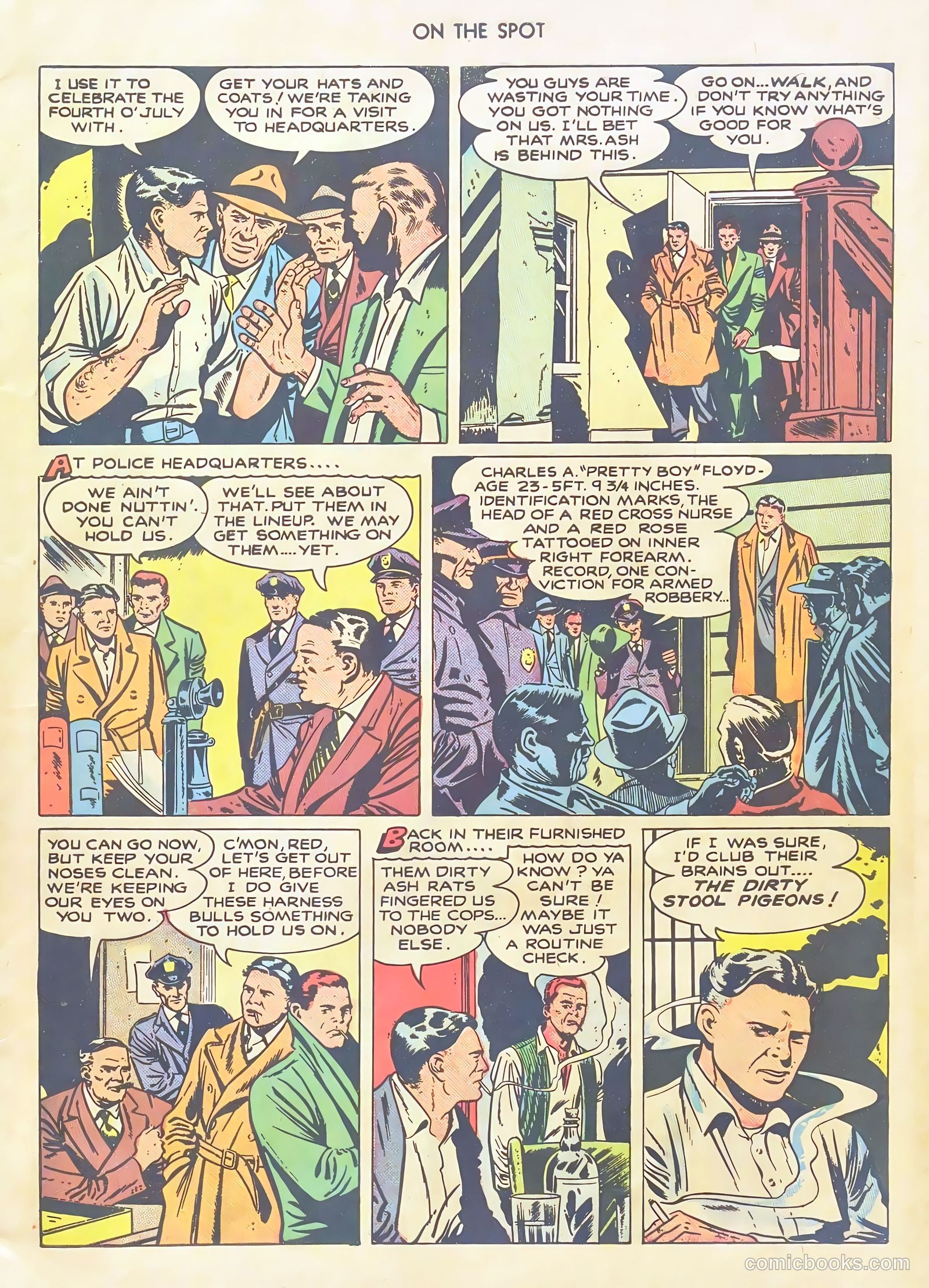 On the Spot #1 (1948) — page 9 of 52