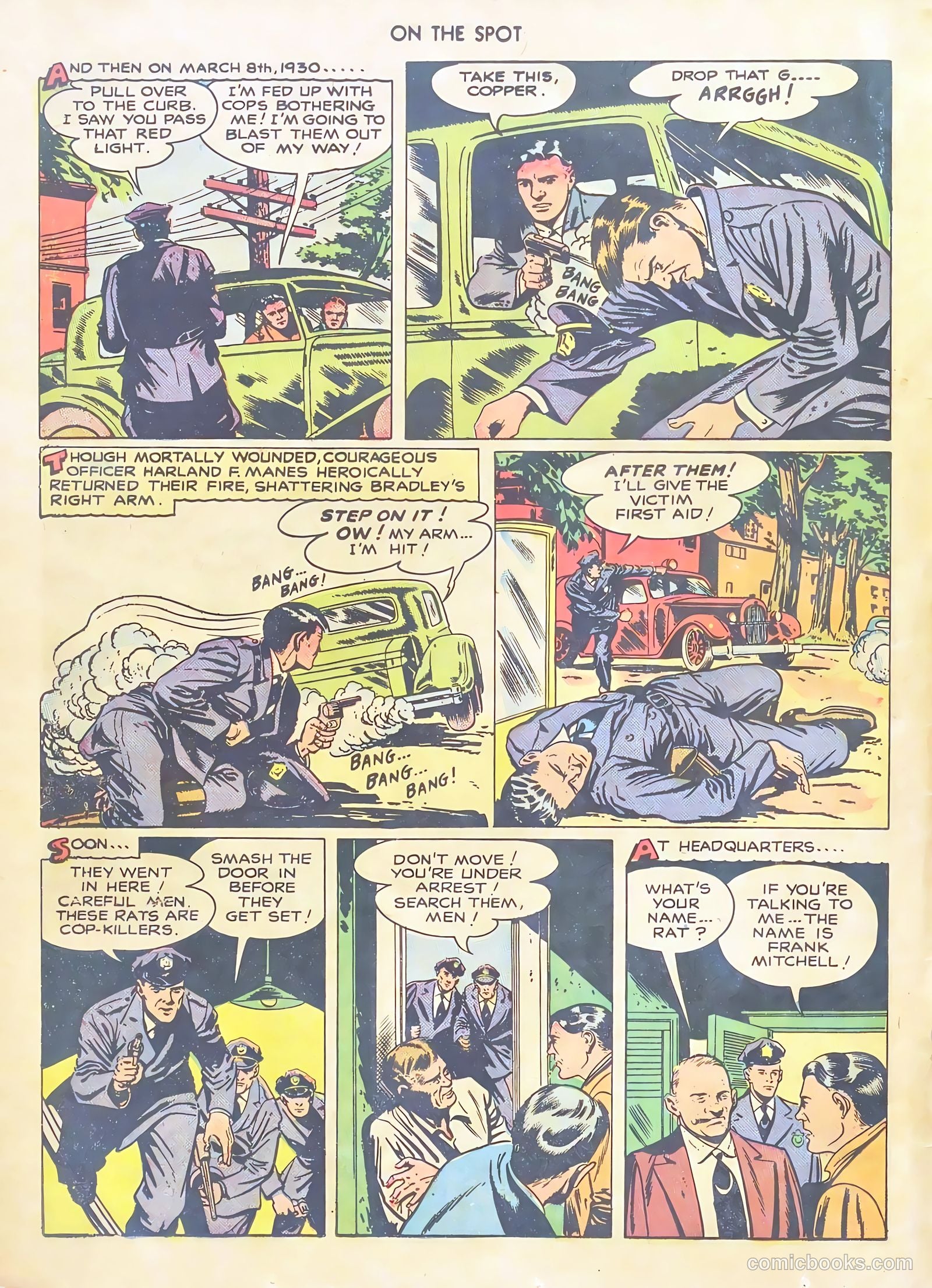 On the Spot #1 (1948) — page 12 of 52