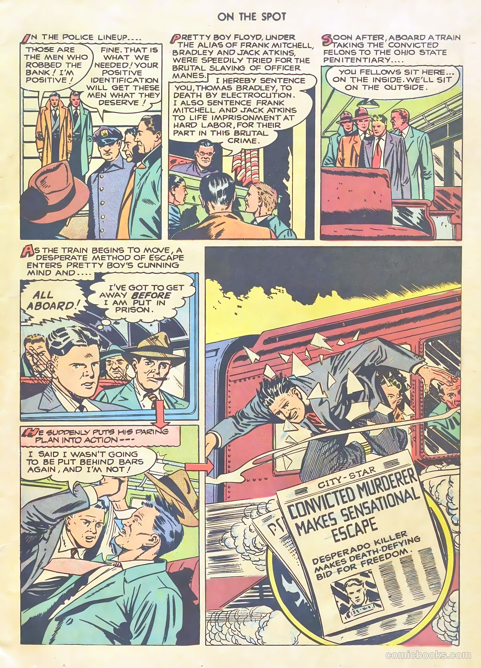 On the Spot #1 (1948) — page 13 of 52