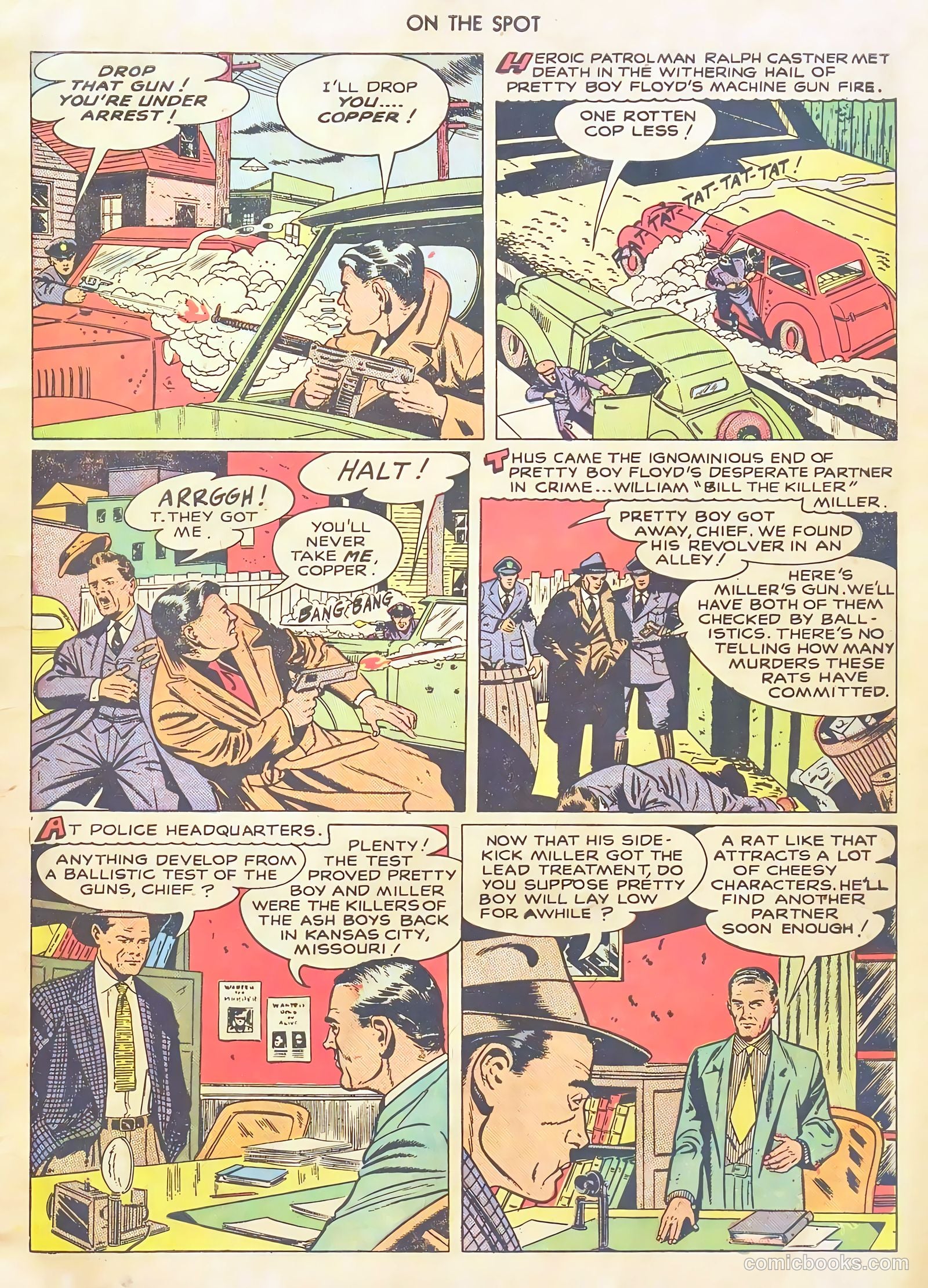 On the Spot #1 (1948) — page 19 of 52