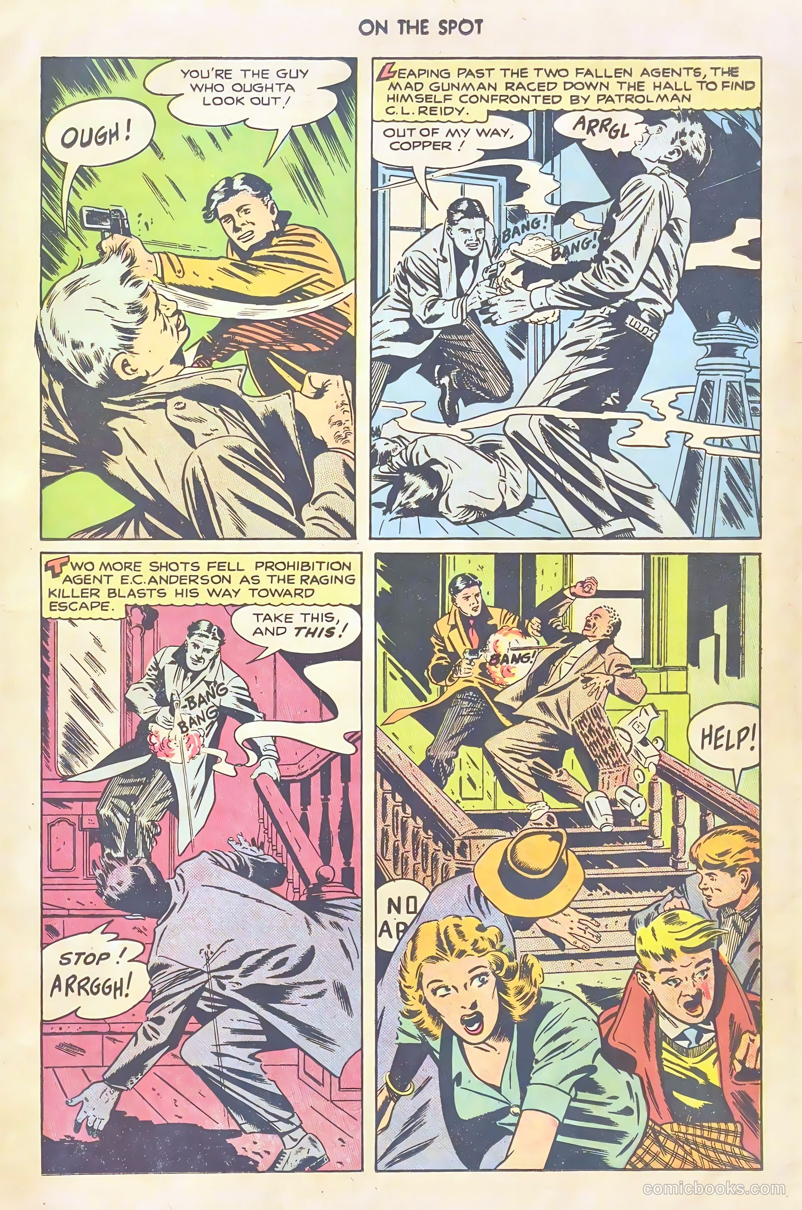 On the Spot #1 (1948) — page 23 of 52