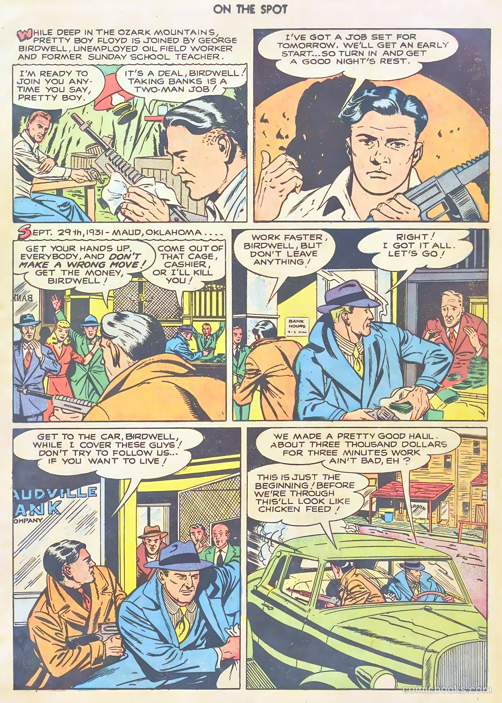 On the Spot #1 (1948) — page 25 of 52