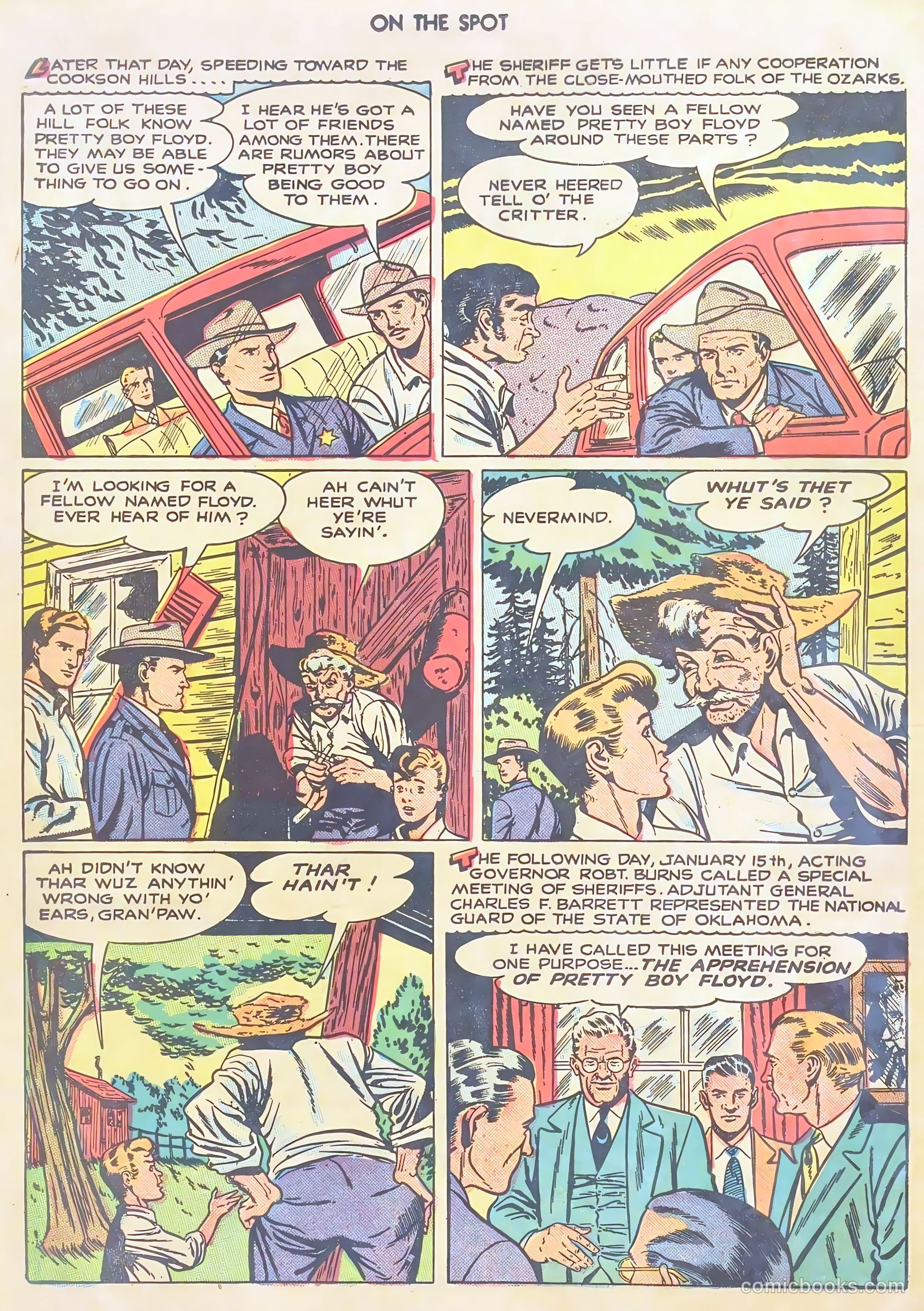 On the Spot #1 (1948) — page 28 of 52