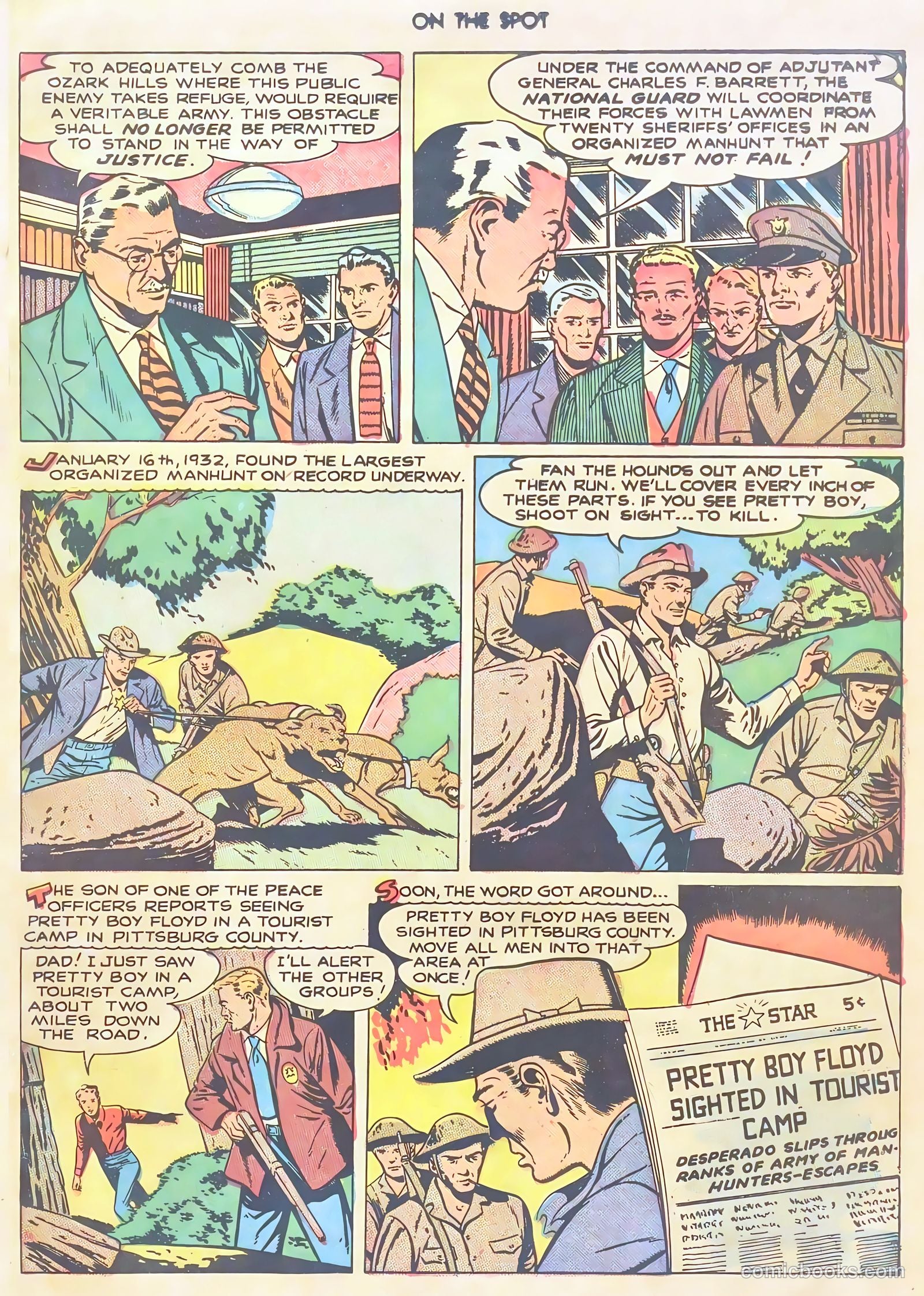 On the Spot #1 (1948) — page 29 of 52