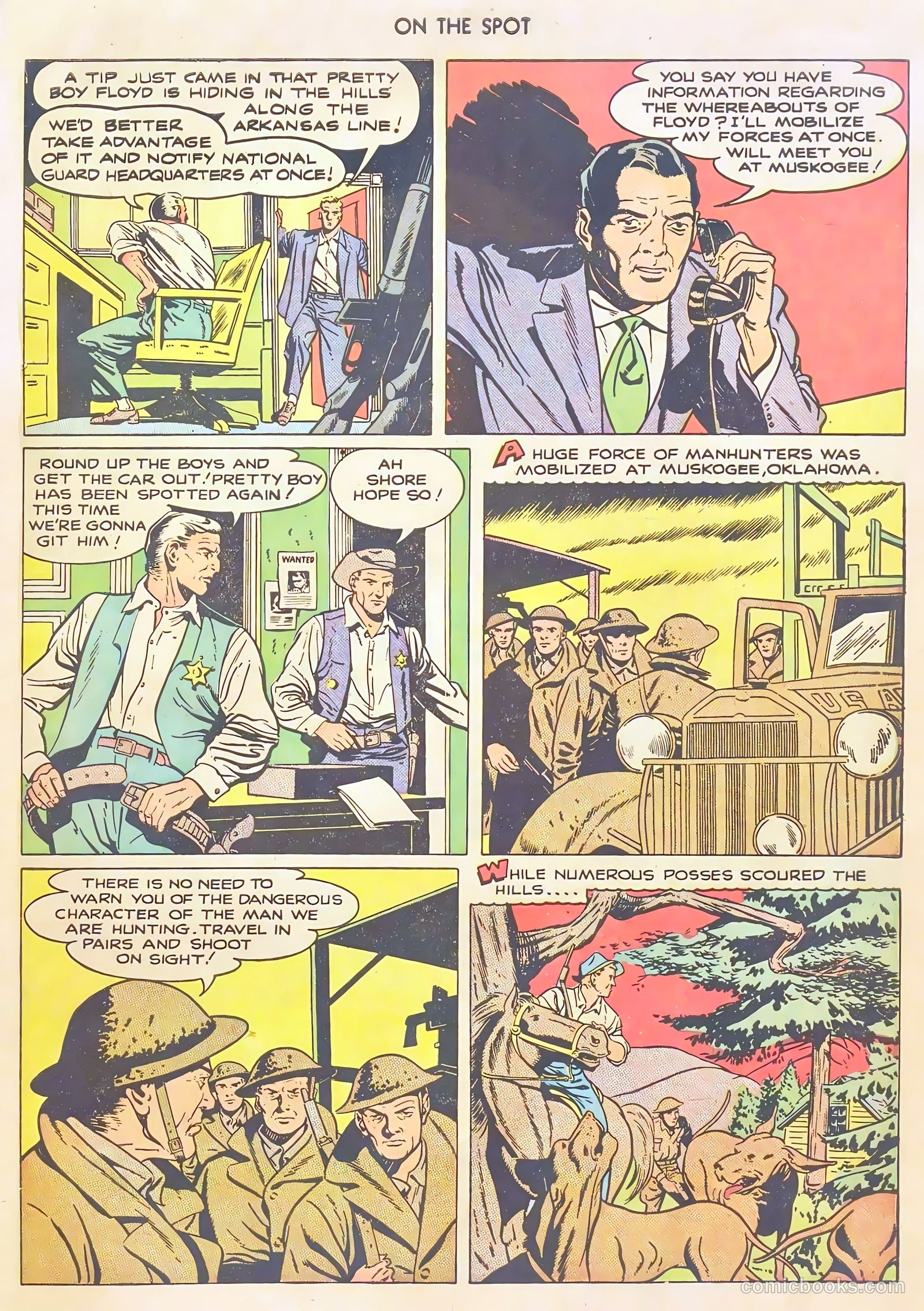 On the Spot #1 (1948) — page 31 of 52
