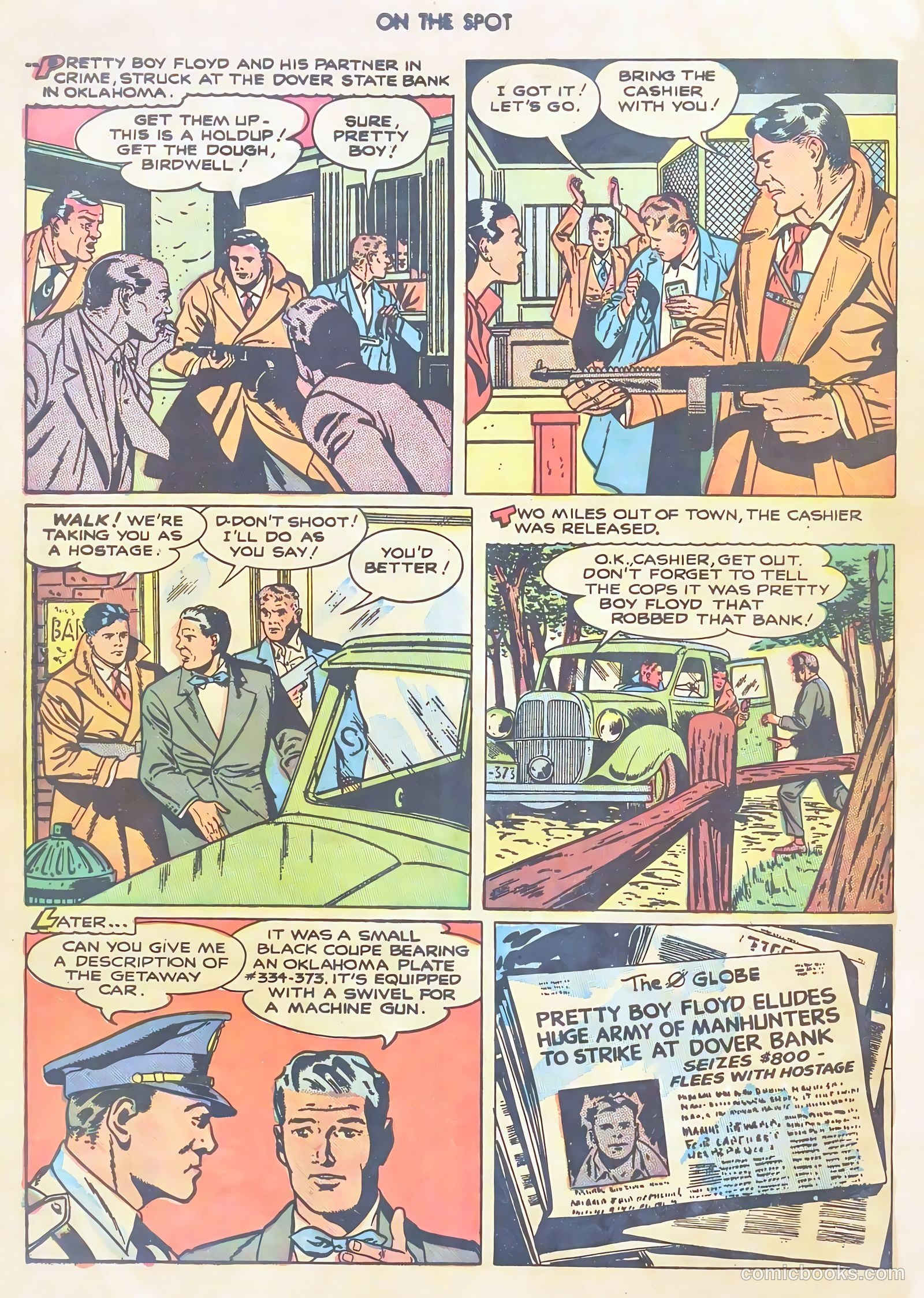 On the Spot #1 (1948) — page 32 of 52
