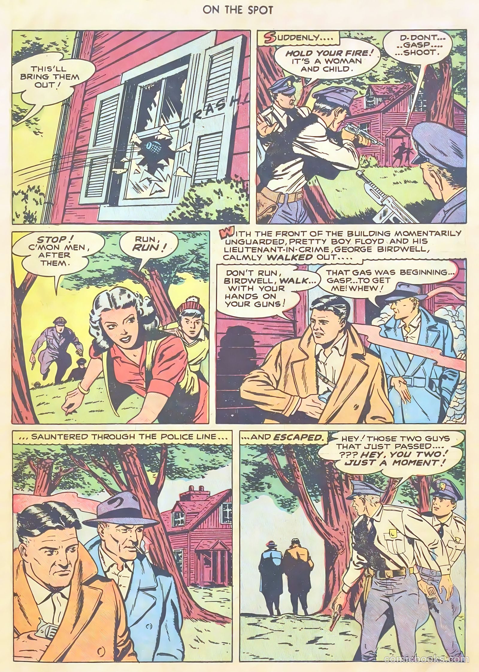 On the Spot #1 (1948) — page 35 of 52