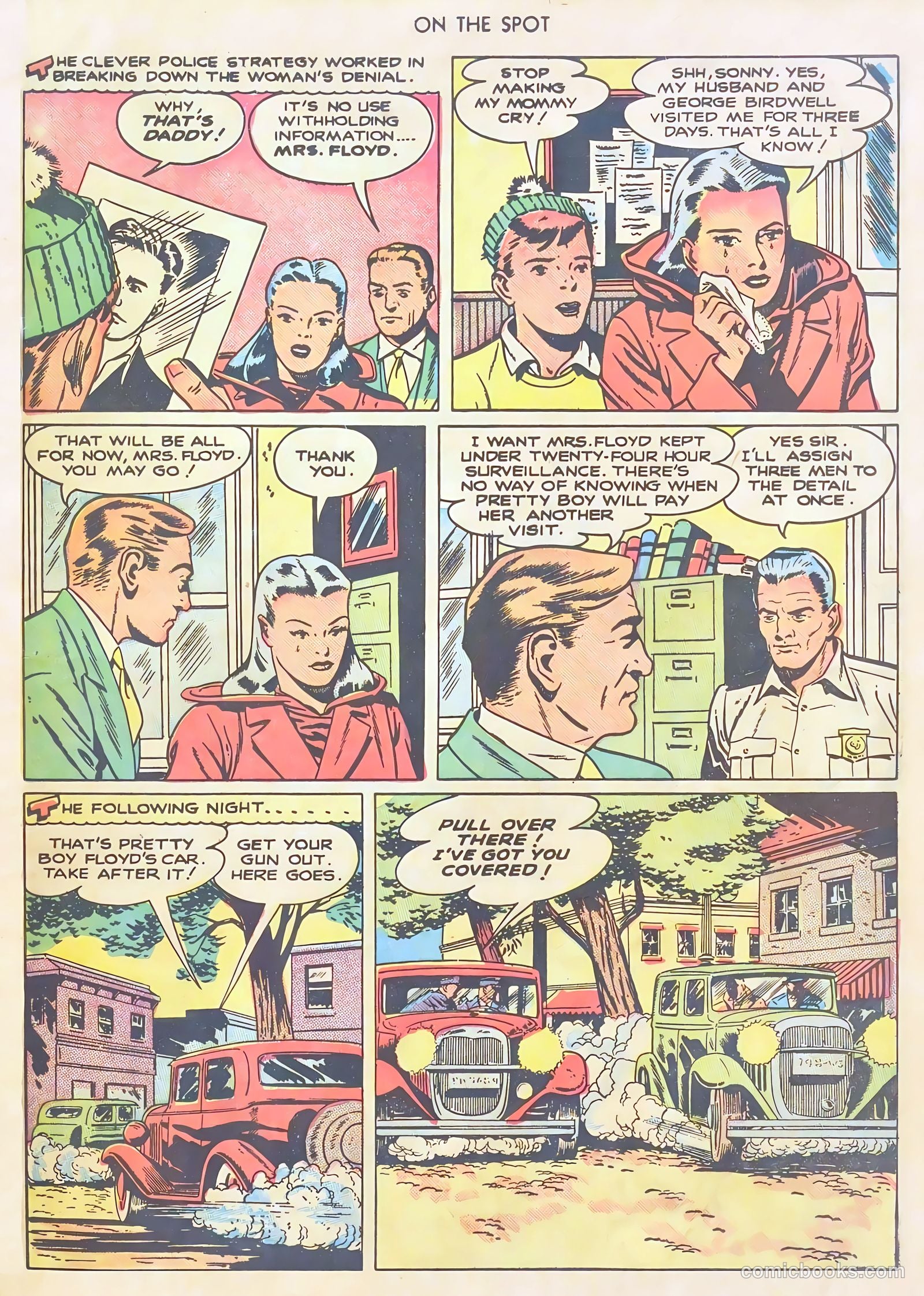 On the Spot #1 (1948) — page 37 of 52