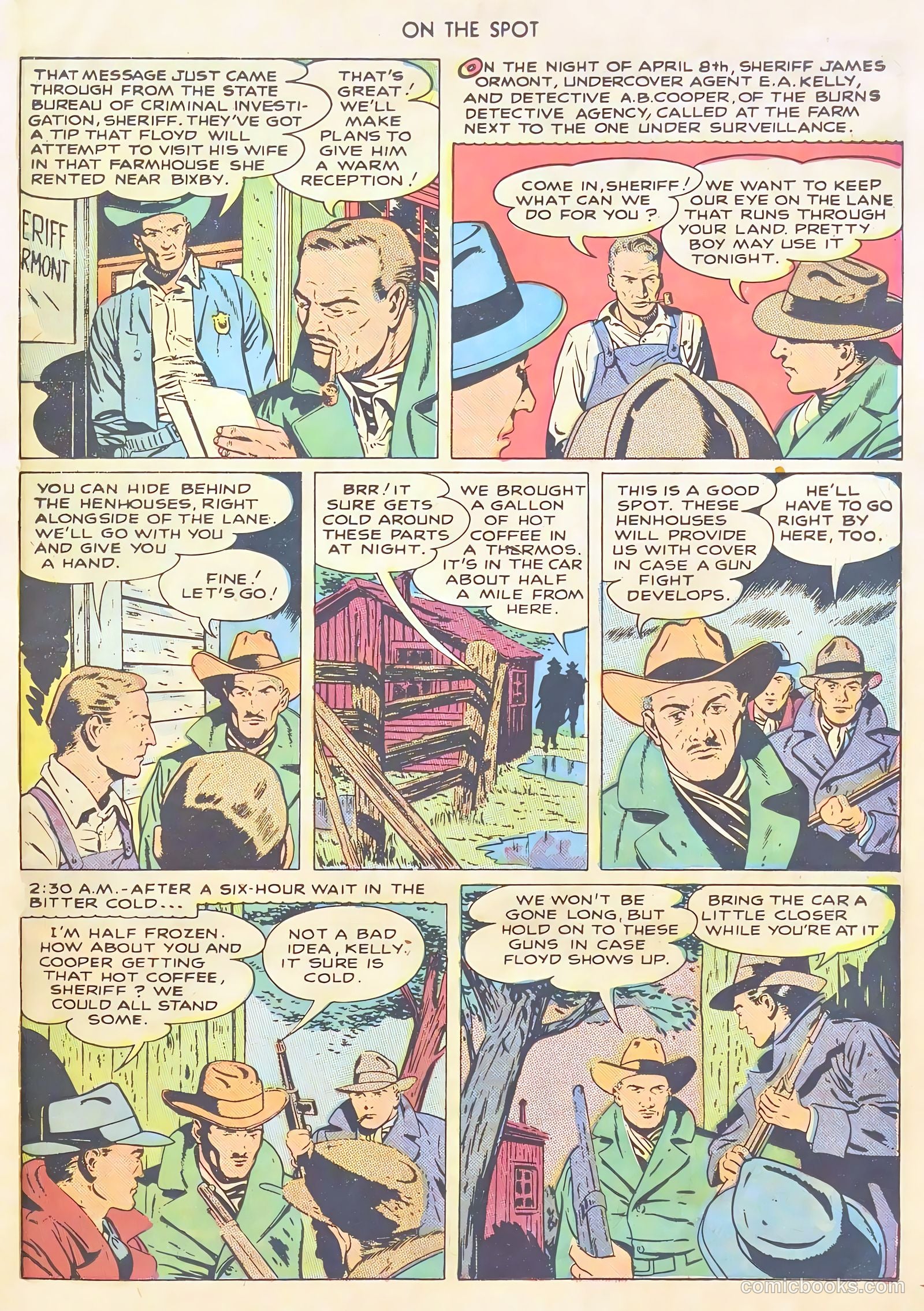 On the Spot #1 (1948) — page 39 of 52