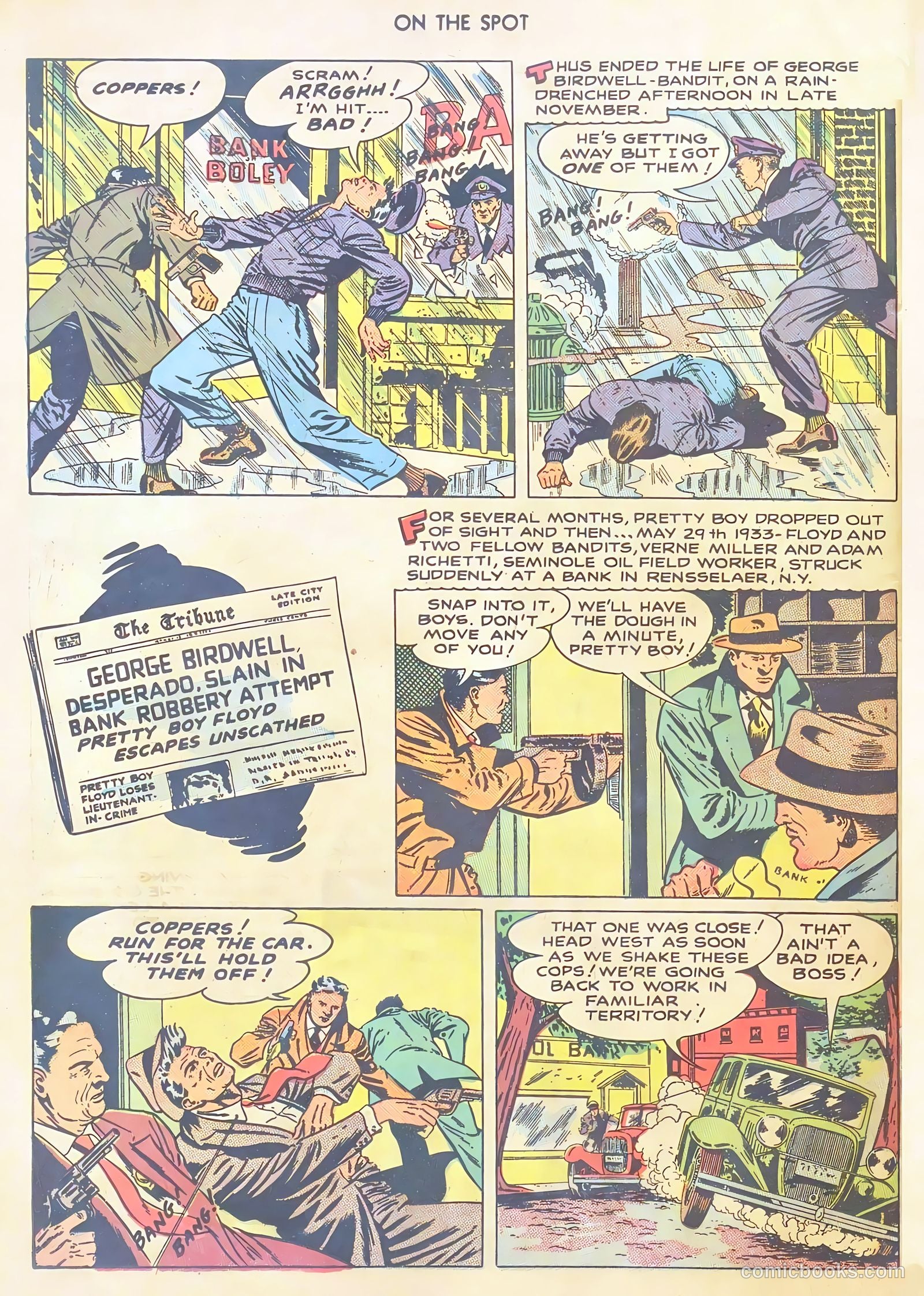 On the Spot #1 (1948) — page 42 of 52