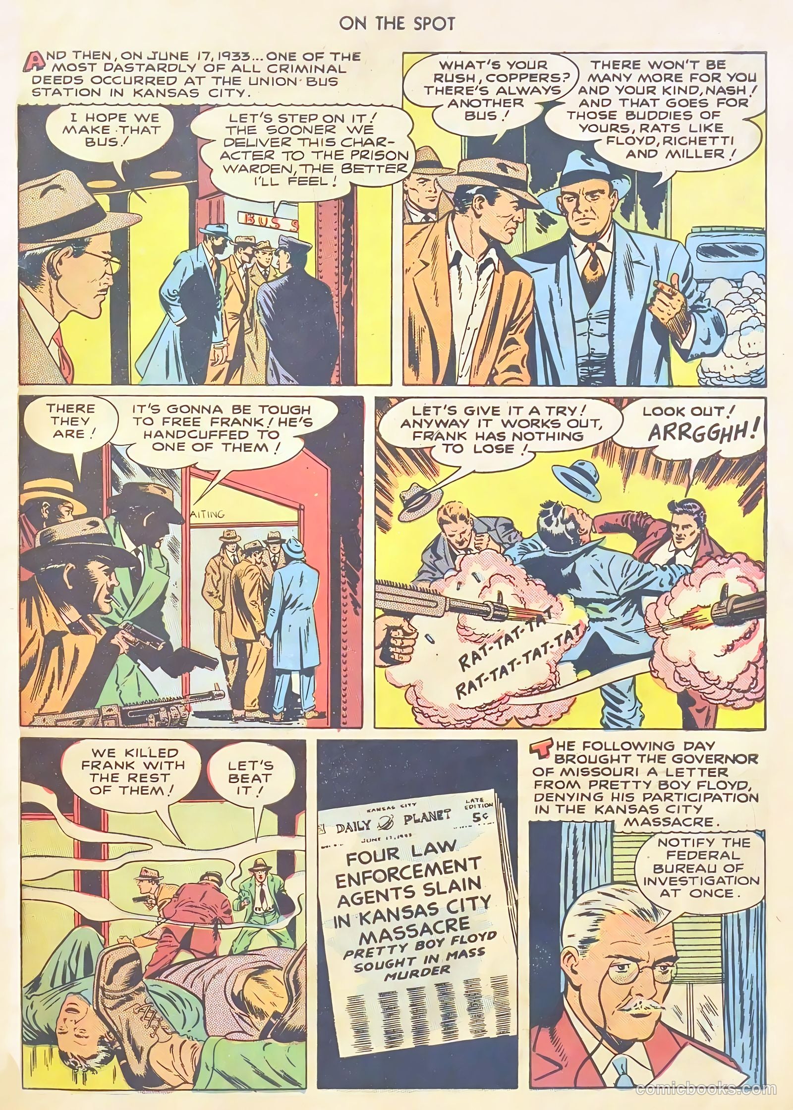On the Spot #1 (1948) — page 43 of 52