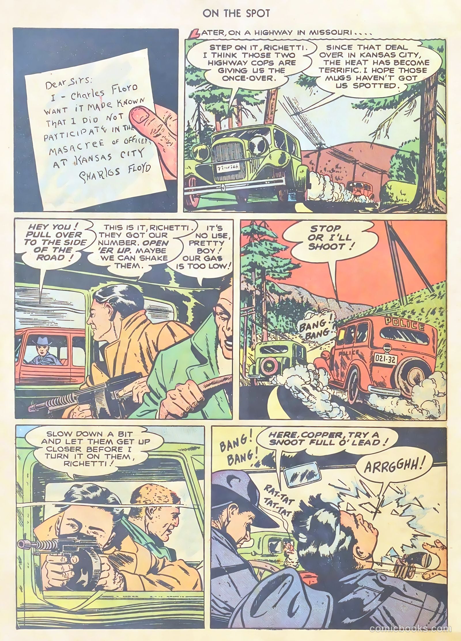 On the Spot #1 (1948) — page 44 of 52