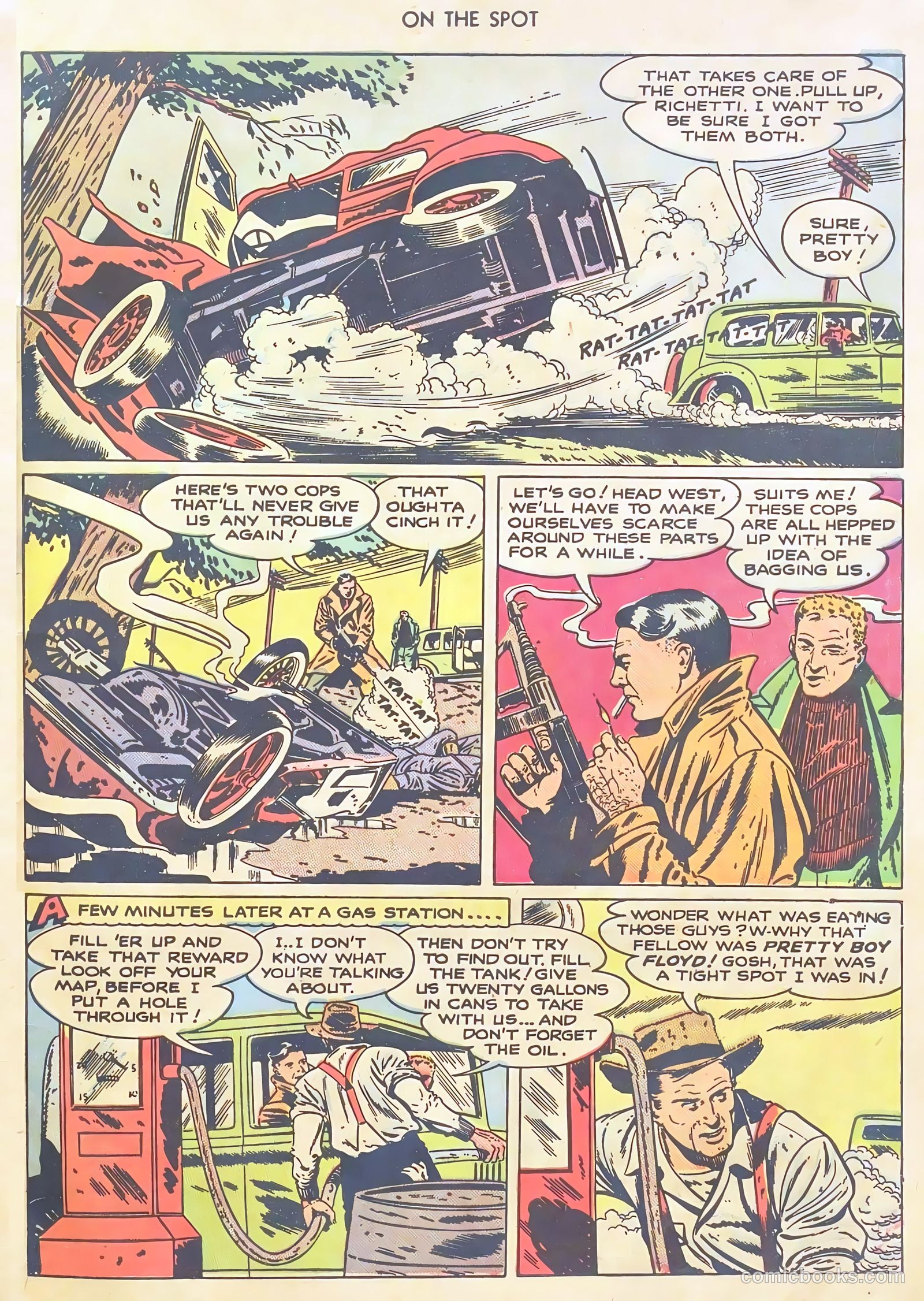 On the Spot #1 (1948) — page 45 of 52