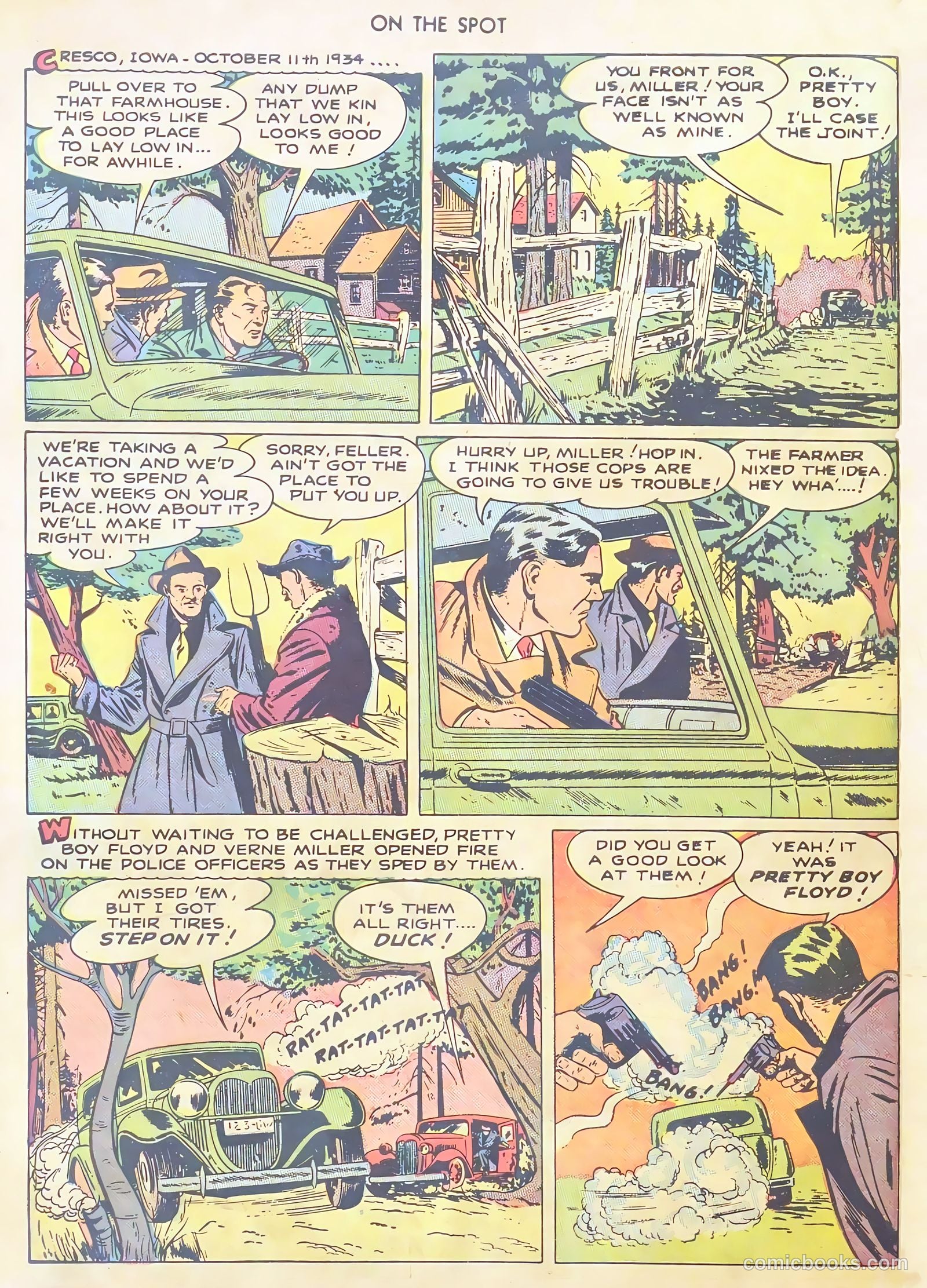On the Spot #1 (1948) — page 46 of 52
