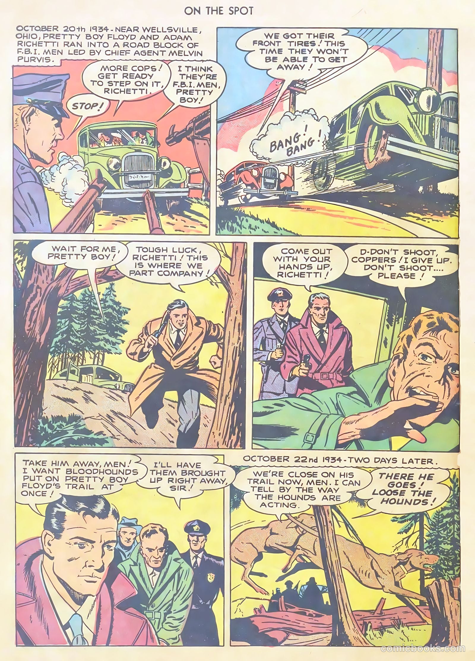 On the Spot #1 (1948) — page 48 of 52