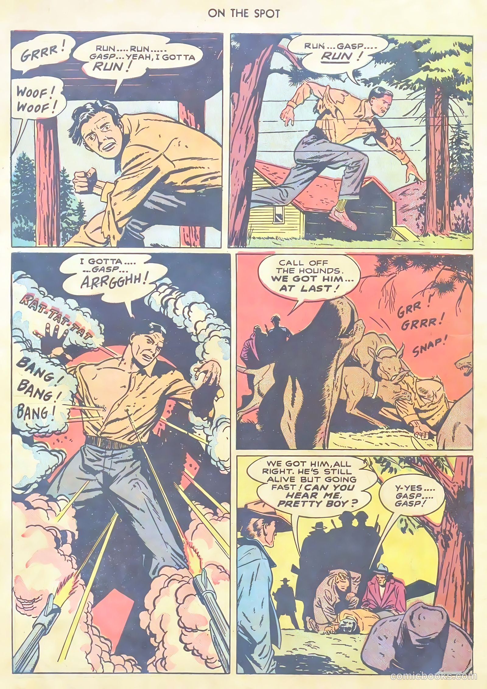 On the Spot #1 (1948) — page 50 of 52