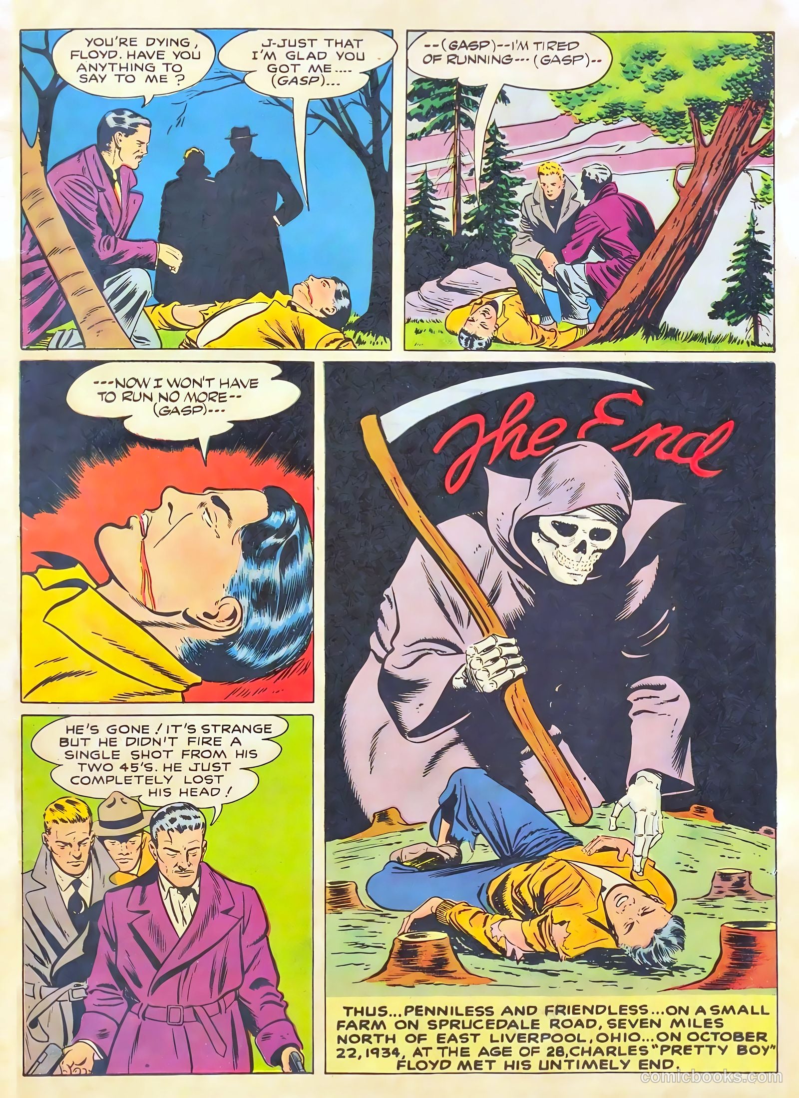 On the Spot #1 (1948) — page 51 of 52