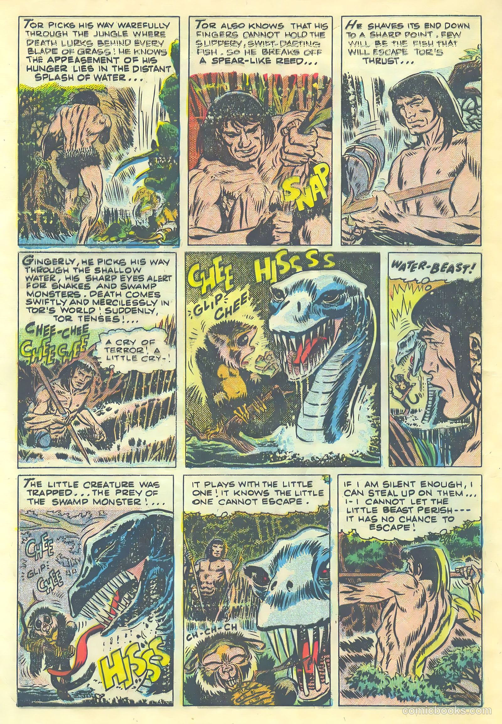 One Million Years Ago #1 (1953) — page 6 of 36