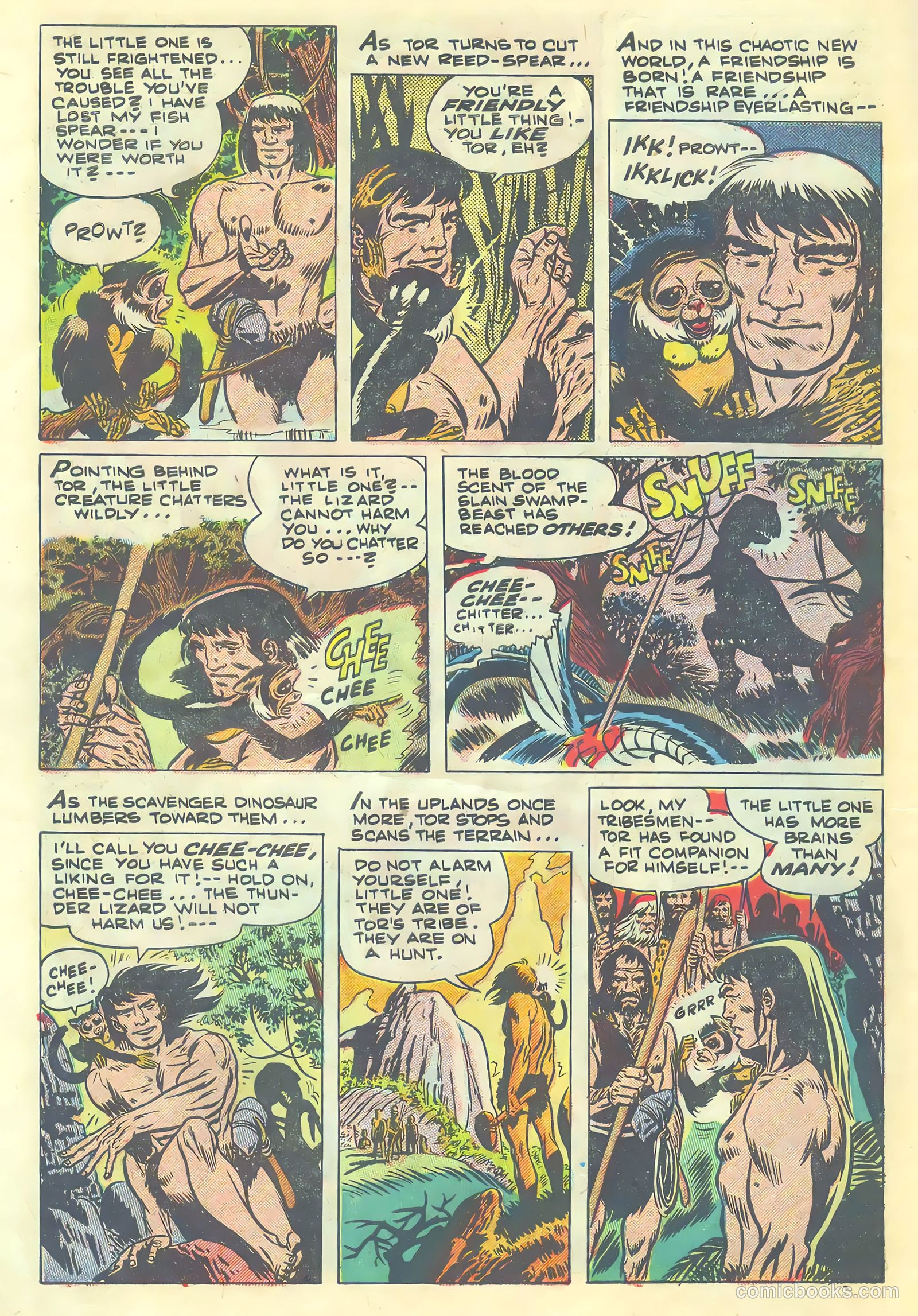 One Million Years Ago #1 (1953) — page 8 of 36