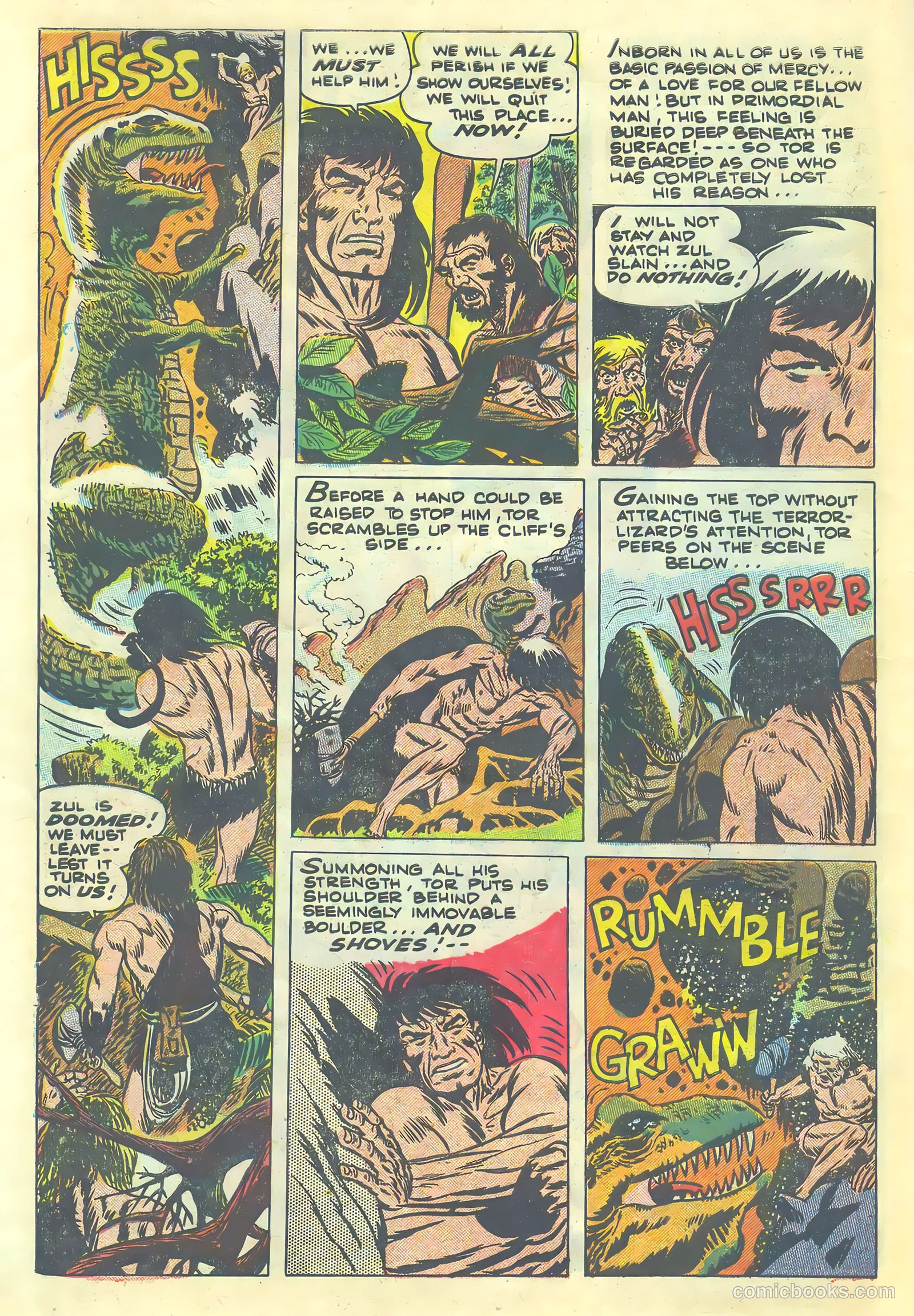 One Million Years Ago #1 (1953) — page 10 of 36