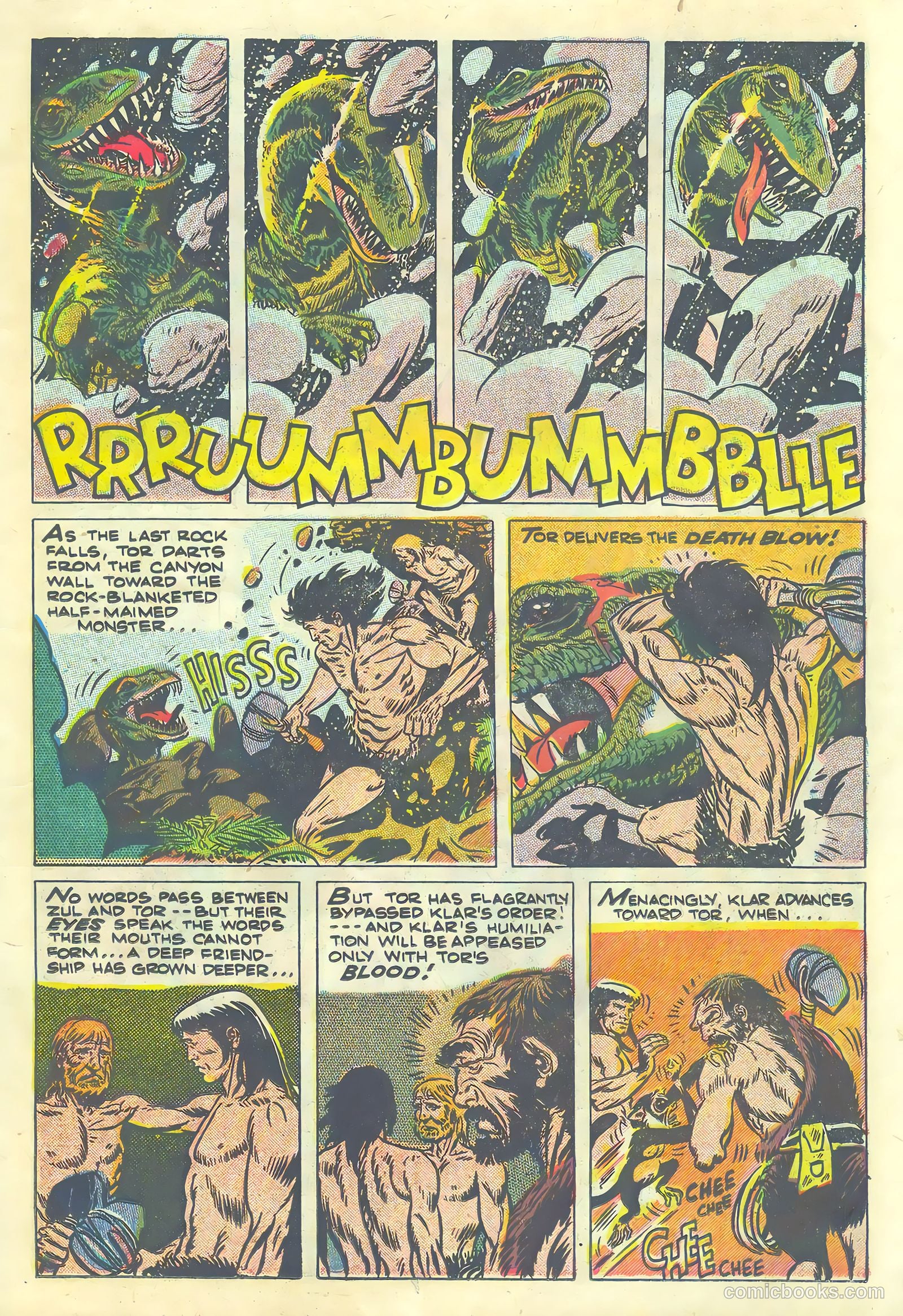 One Million Years Ago #1 (1953) — page 11 of 36